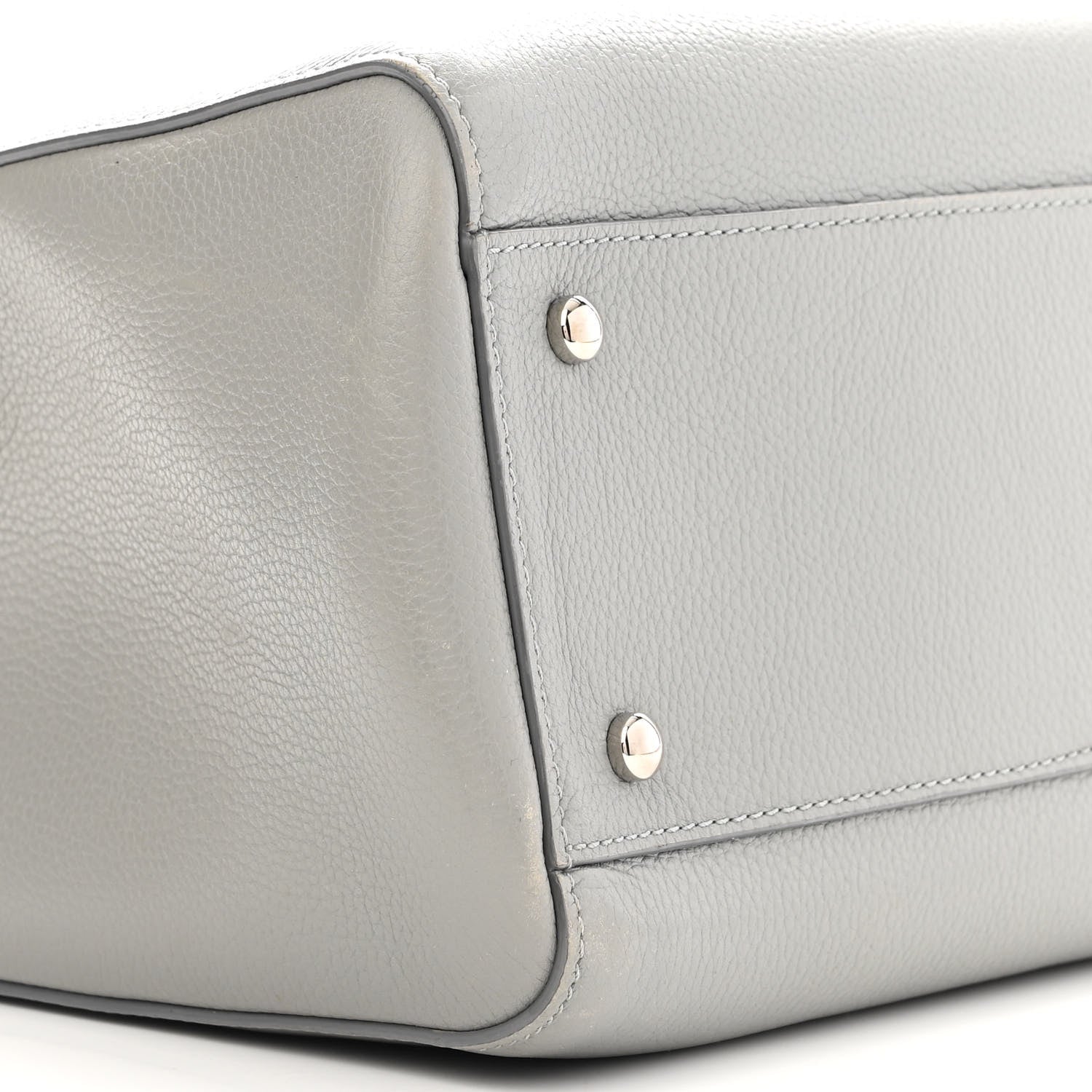 Chanel Grained Calfskin Small Neo Executive Shopper Tote Grey 12 of 17