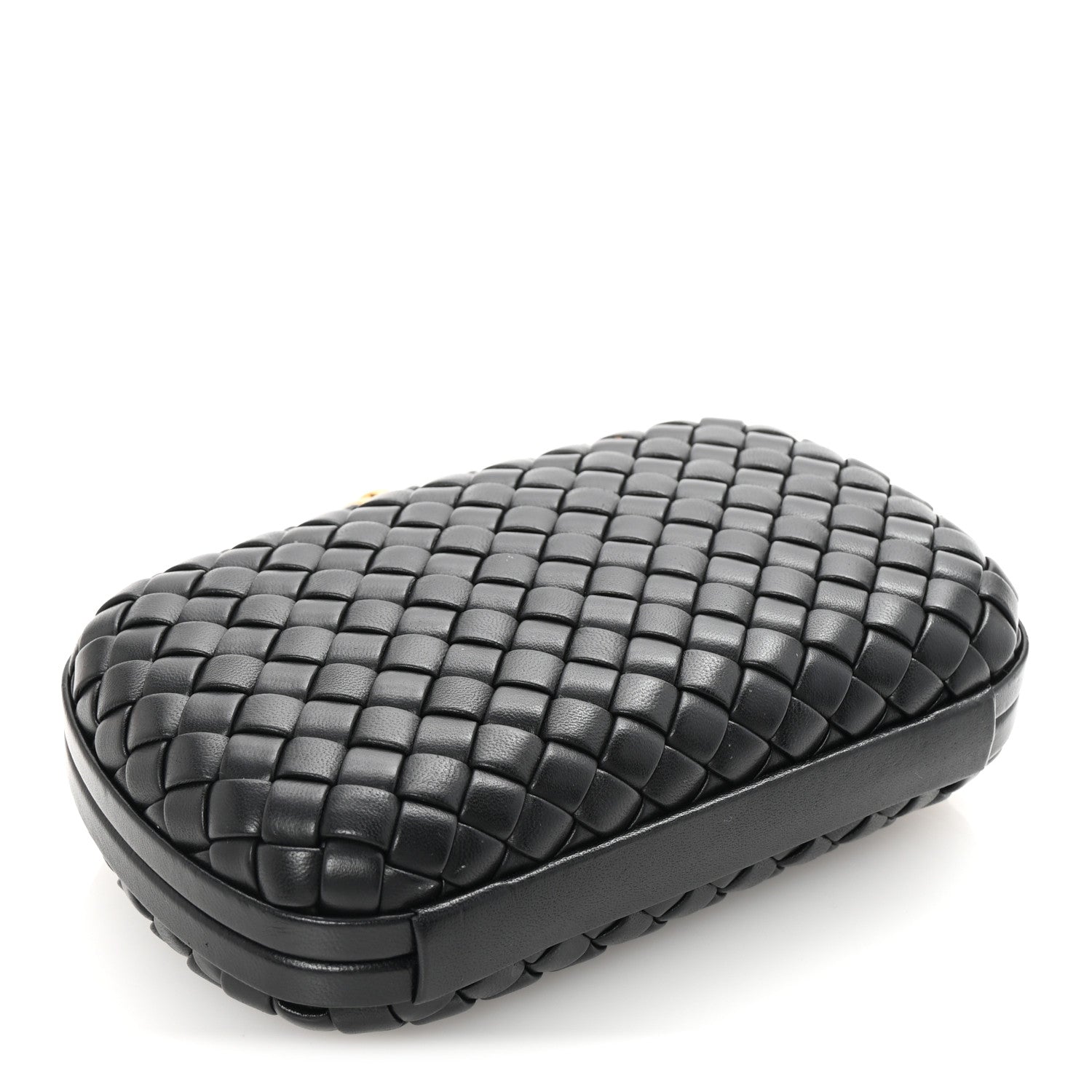 Bottega Veneta Nappa Intrecciato Knot Clutch Black 4 of 6