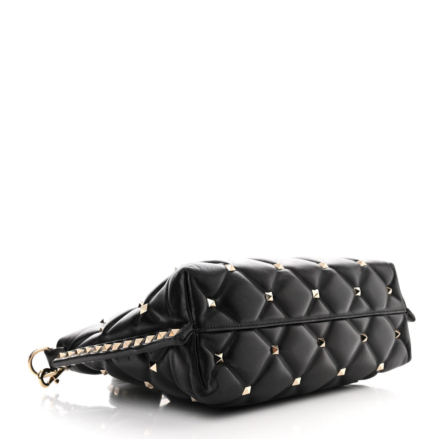 Nappa Candystud Shoulder Bag Black