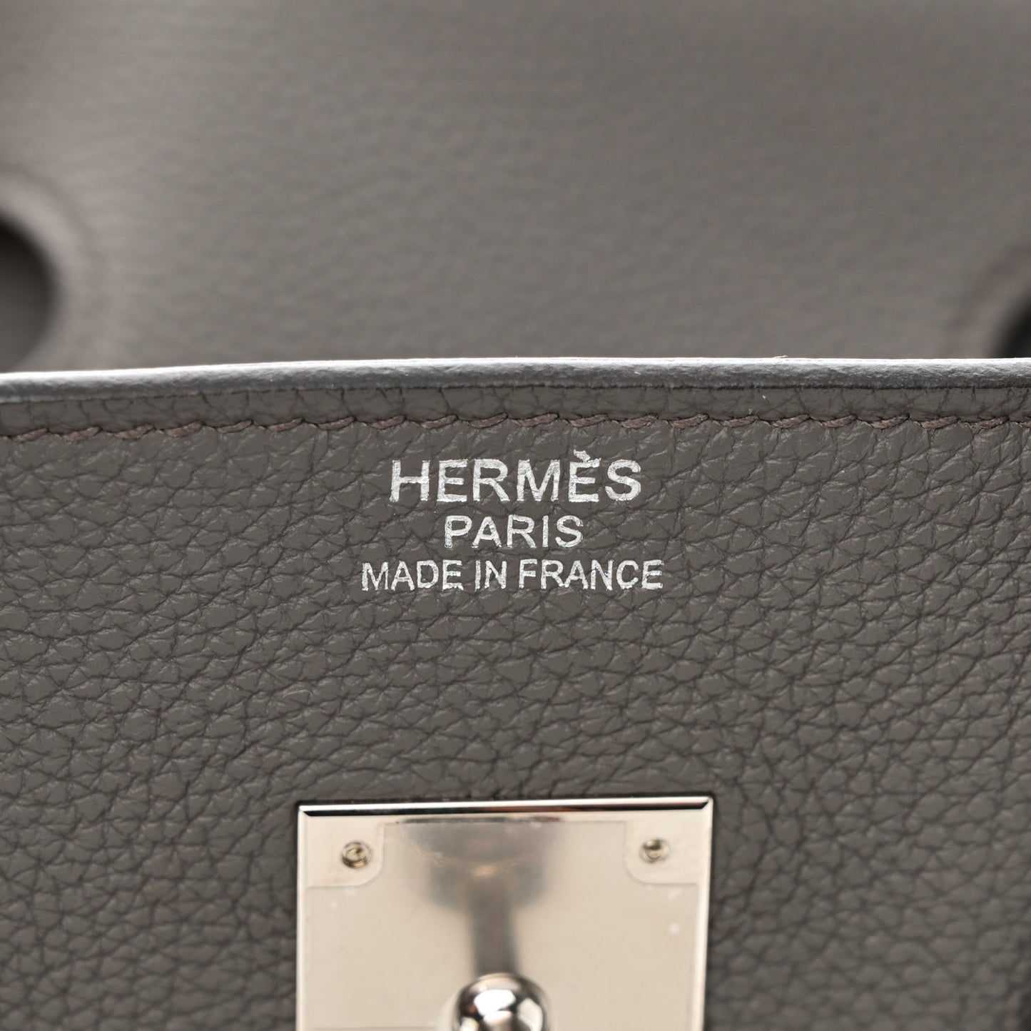 Togo Birkin 35 Etain