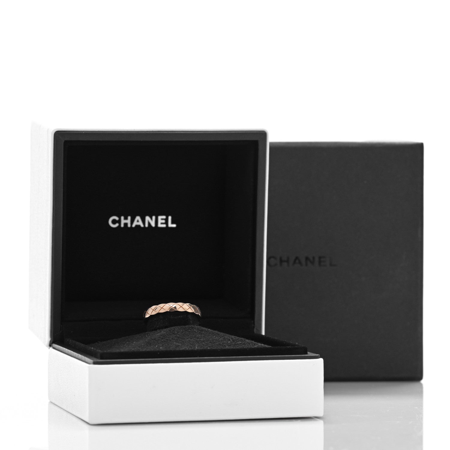 Chanel 18K Beige Gold Mini Coco Crush Ring 54 6.75 5 of 5