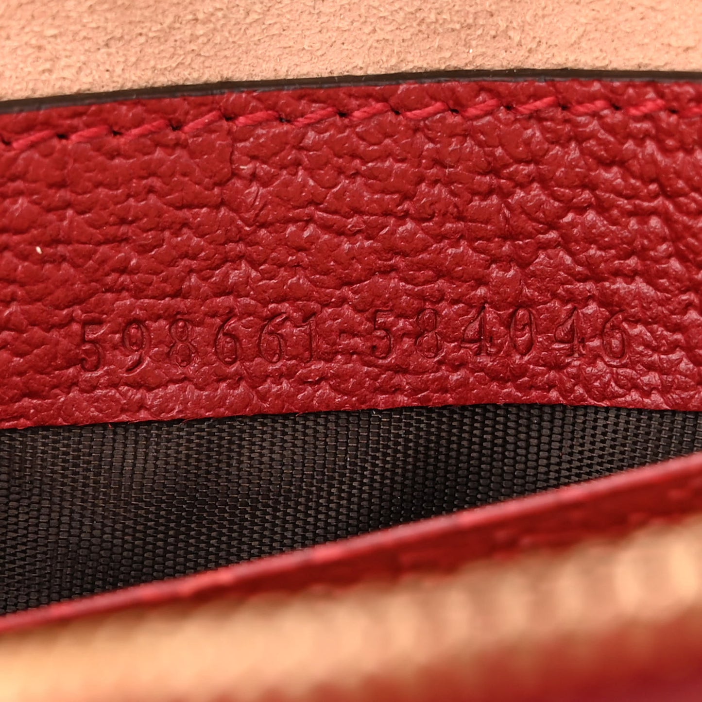 GG Supreme Monogram Web Flora Mini Ophidia Round Backpack Red