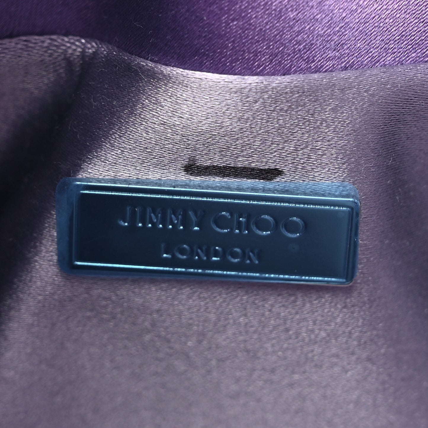 Satin Crystal Embellished Bon Bon Bag Wisteria