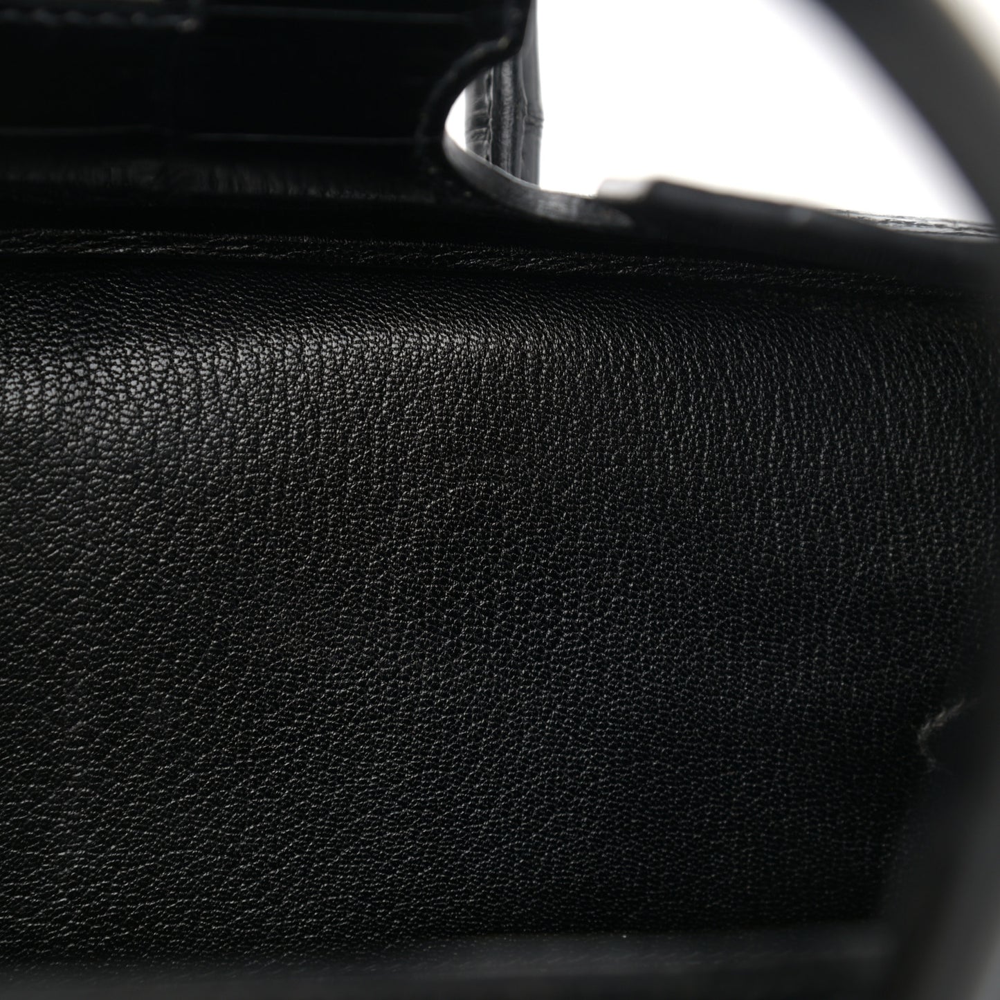 Shiny Niloticus Crocodile Birkin 35 Black