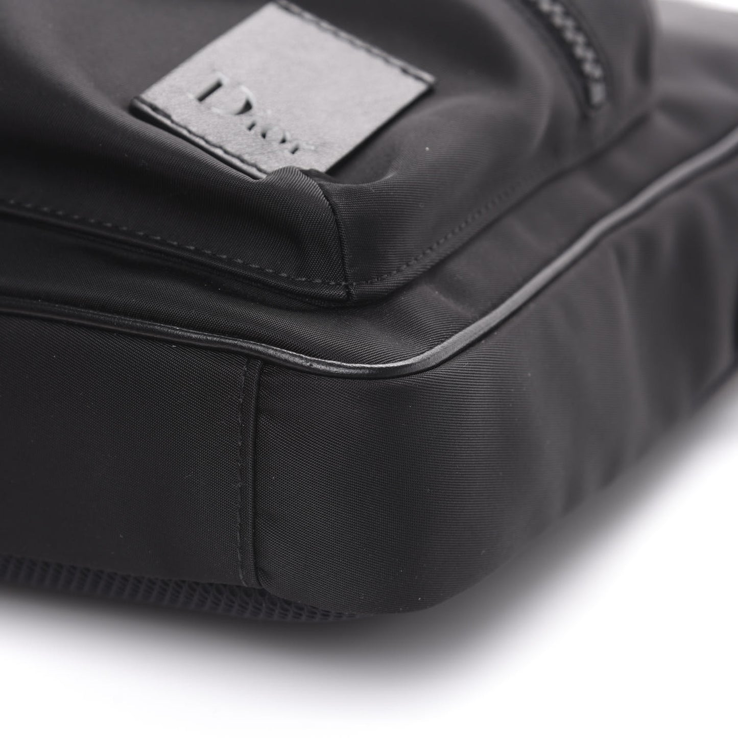 HOMME Nylon Shoulder Bag Black