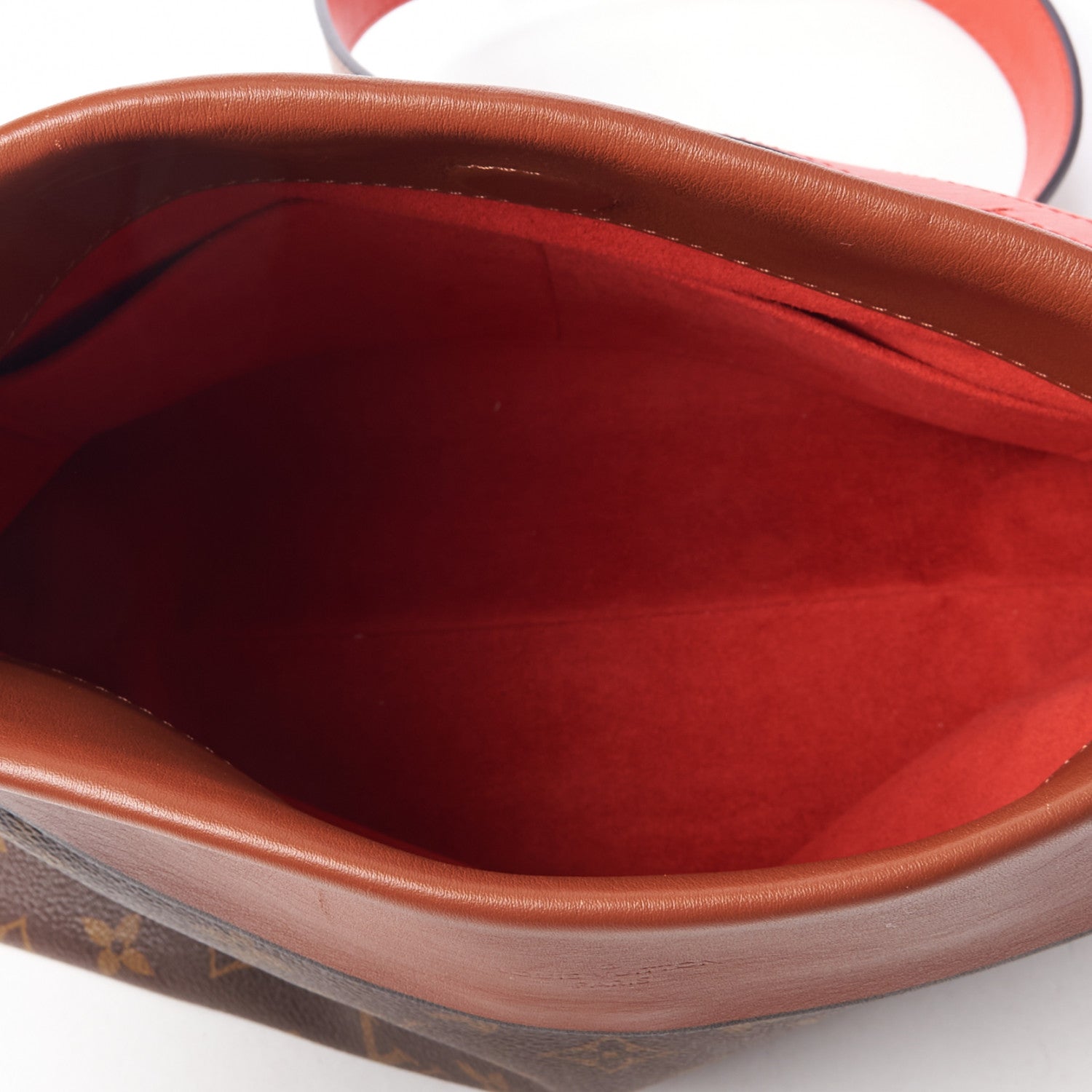 Louis Vuitton Monogram Tuileries Besace Caramel Rouge 7 of 10