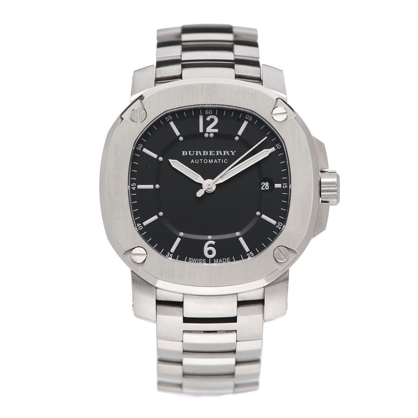 Stainless Steel 41mm The Britain Automatic Watch Black BBY1203