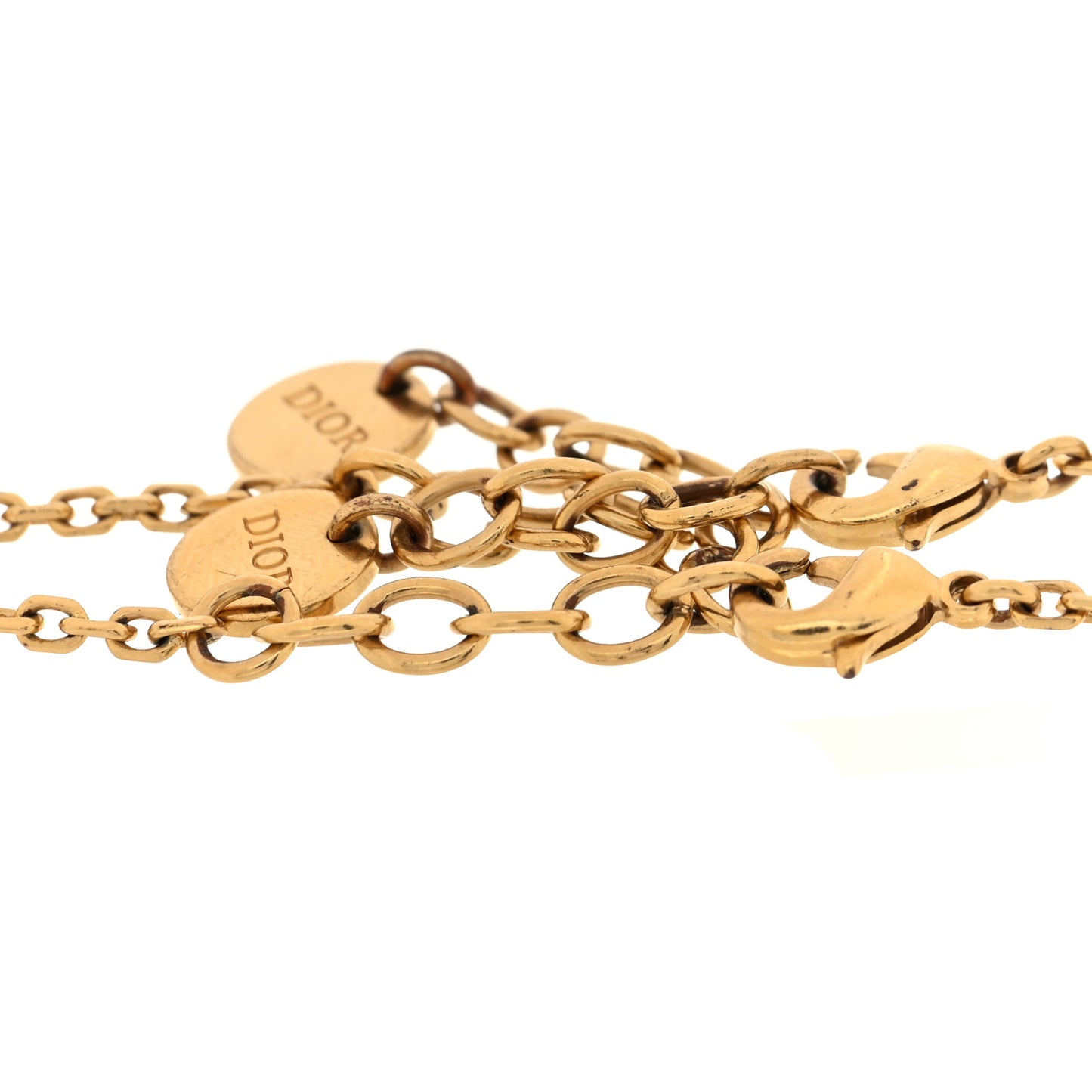 Crystal Star Charms Bracelet Set Gold