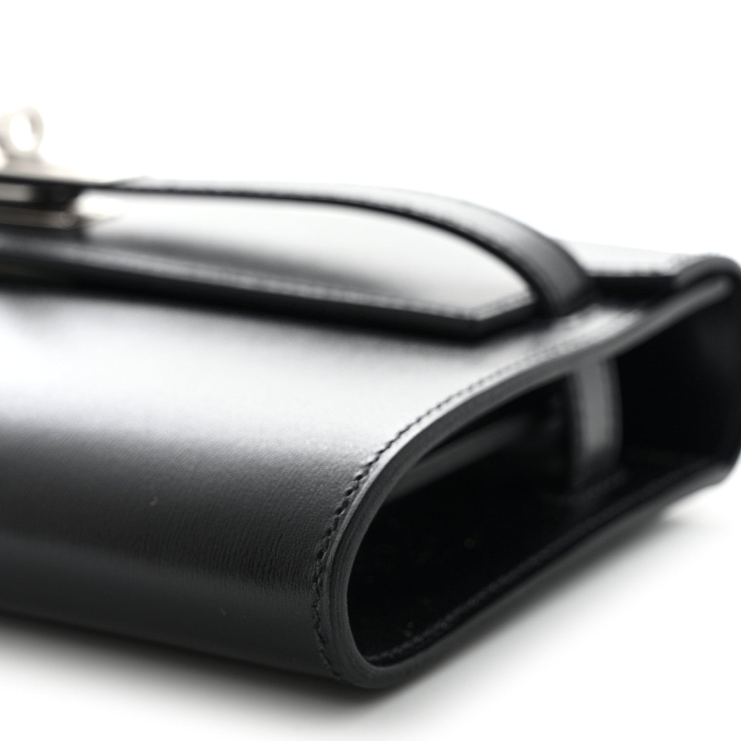 Hermes Box Kelly Wallet To Go Black 9 of 10