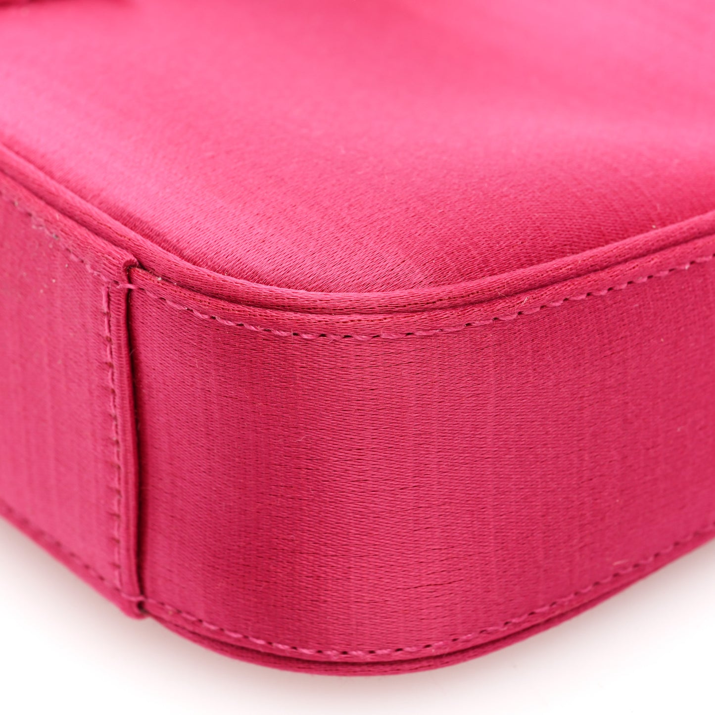 Satin Le 5 A 7 Mini Hobo Guava Pink