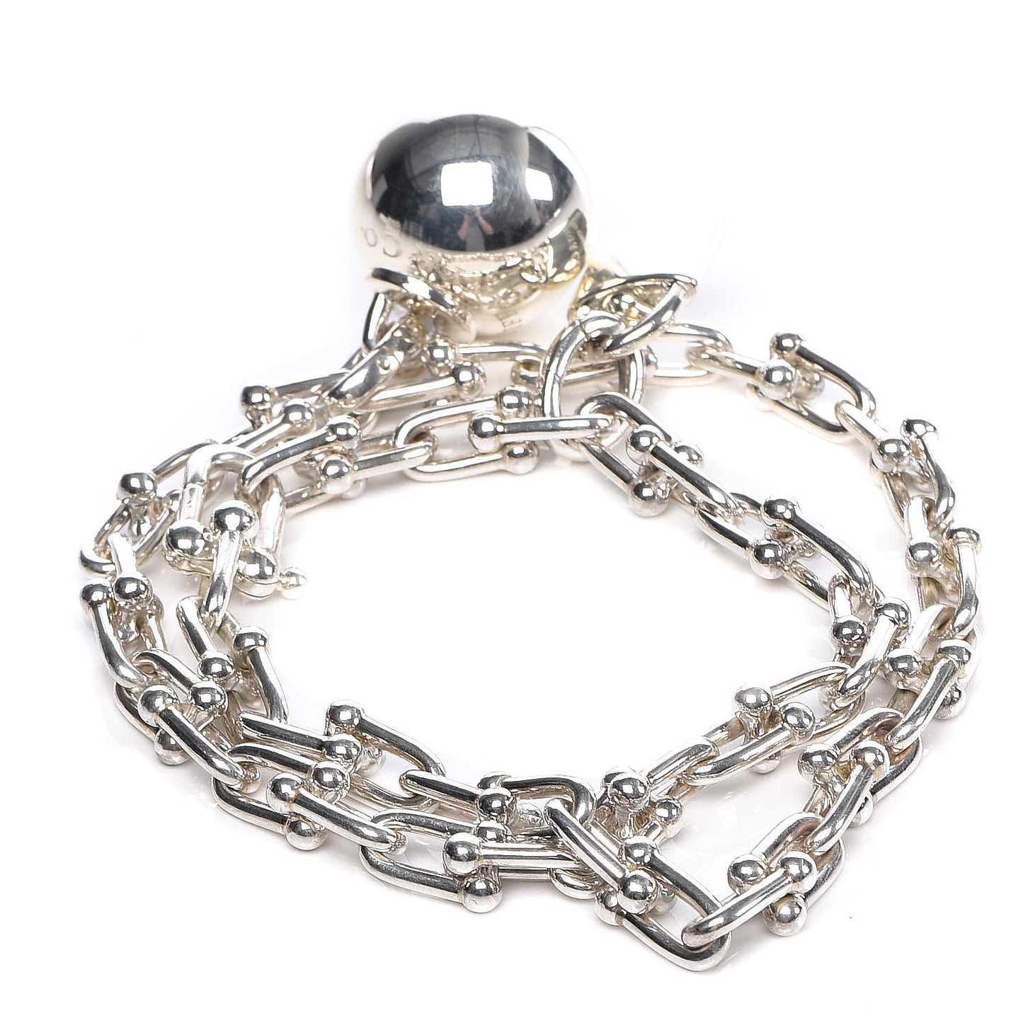 Sterling Silver HardWear Wrap Bracelet