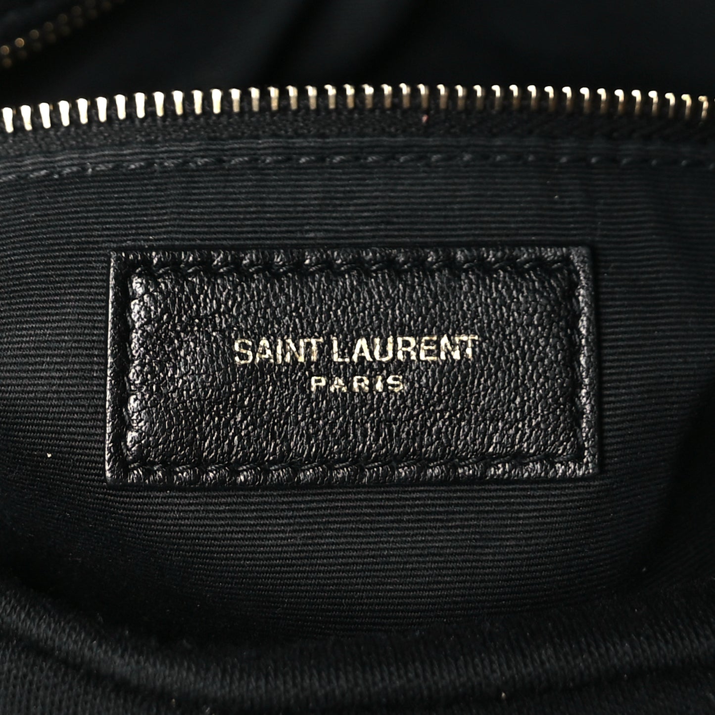 Wool Jersey Quilted Medium Loulou Puffer Monogram Chain Black