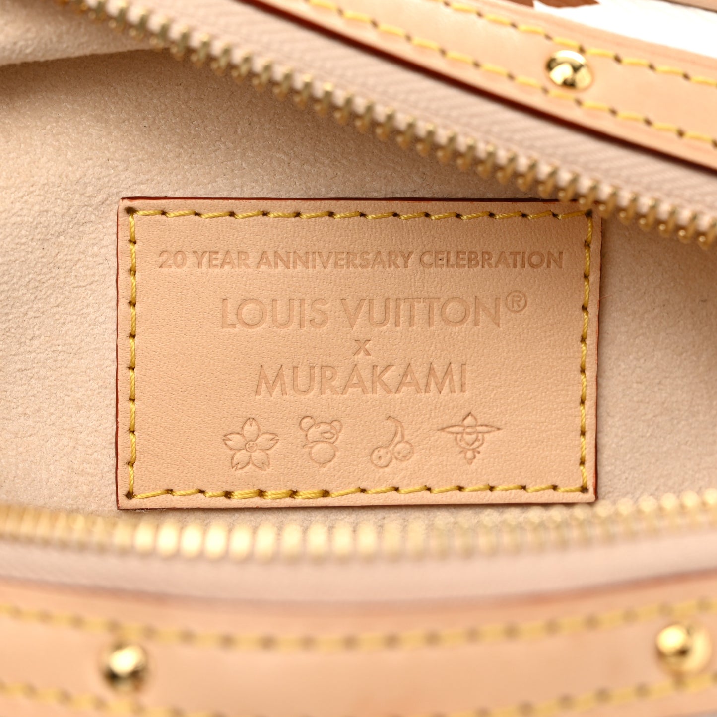 LV X TM Monogram Multicolor High Rise Bumbag White