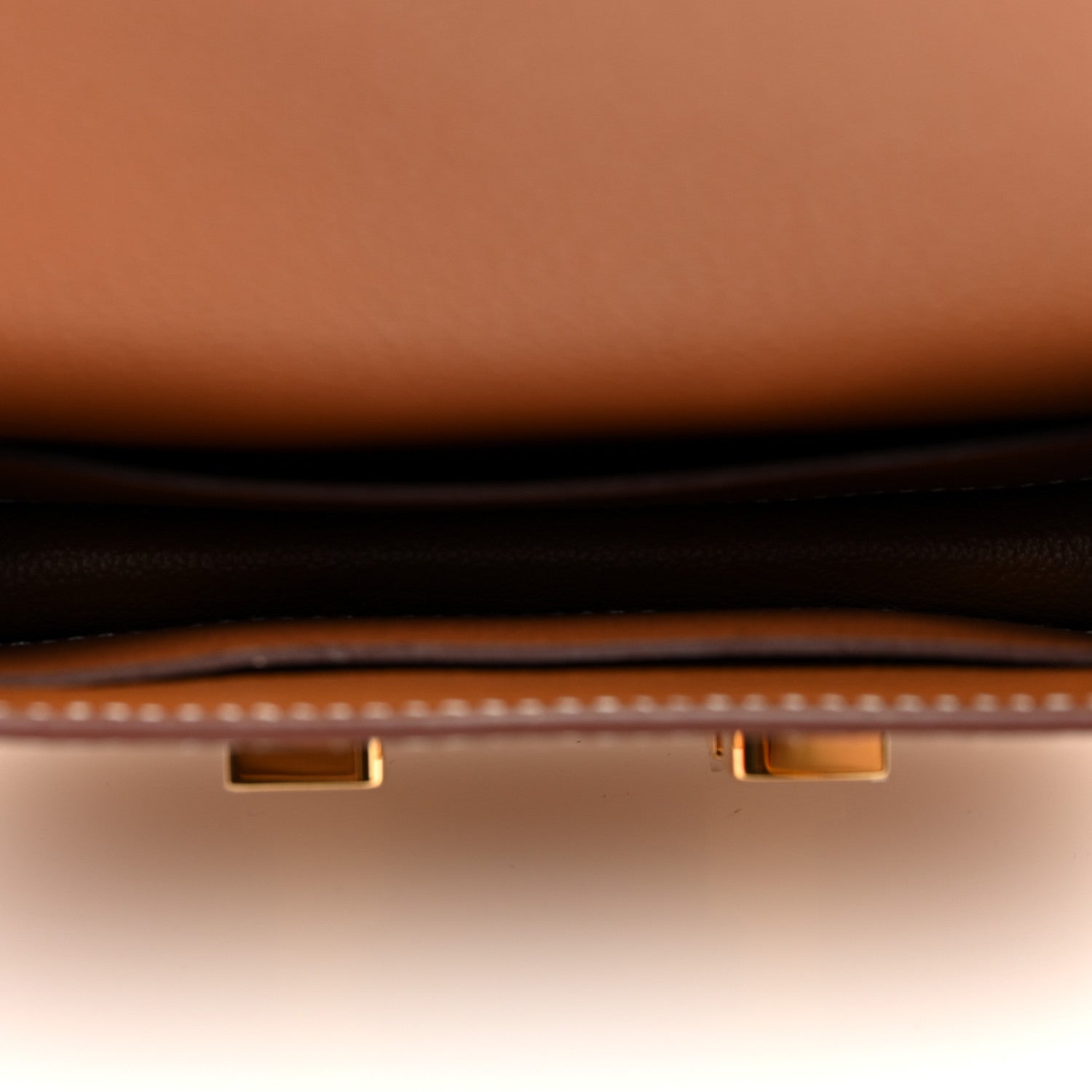 Hermes Evercolor Constance Slim Wallet Gold 6 of 9