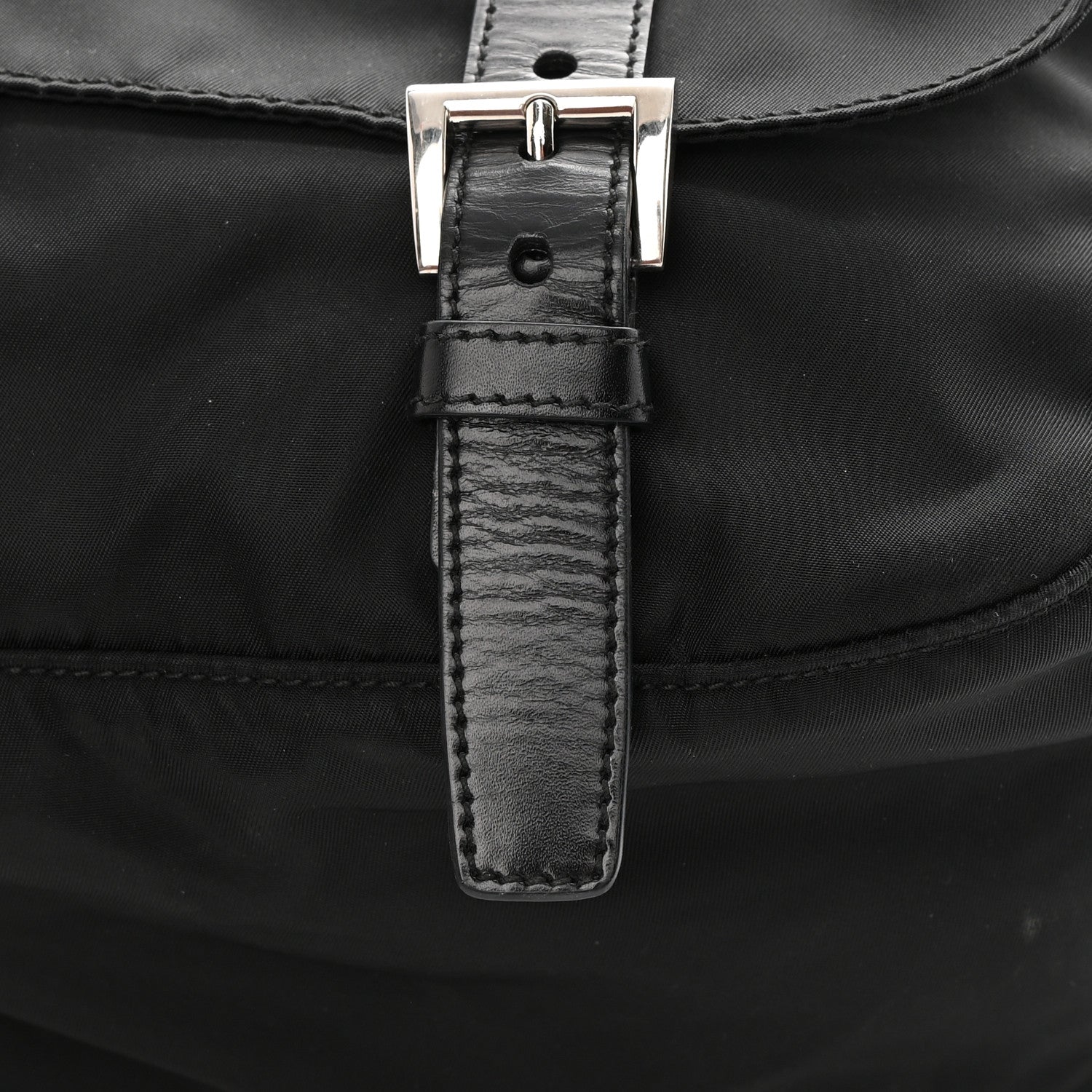 Prada Nylon Messenger Bag Black 12 of 14