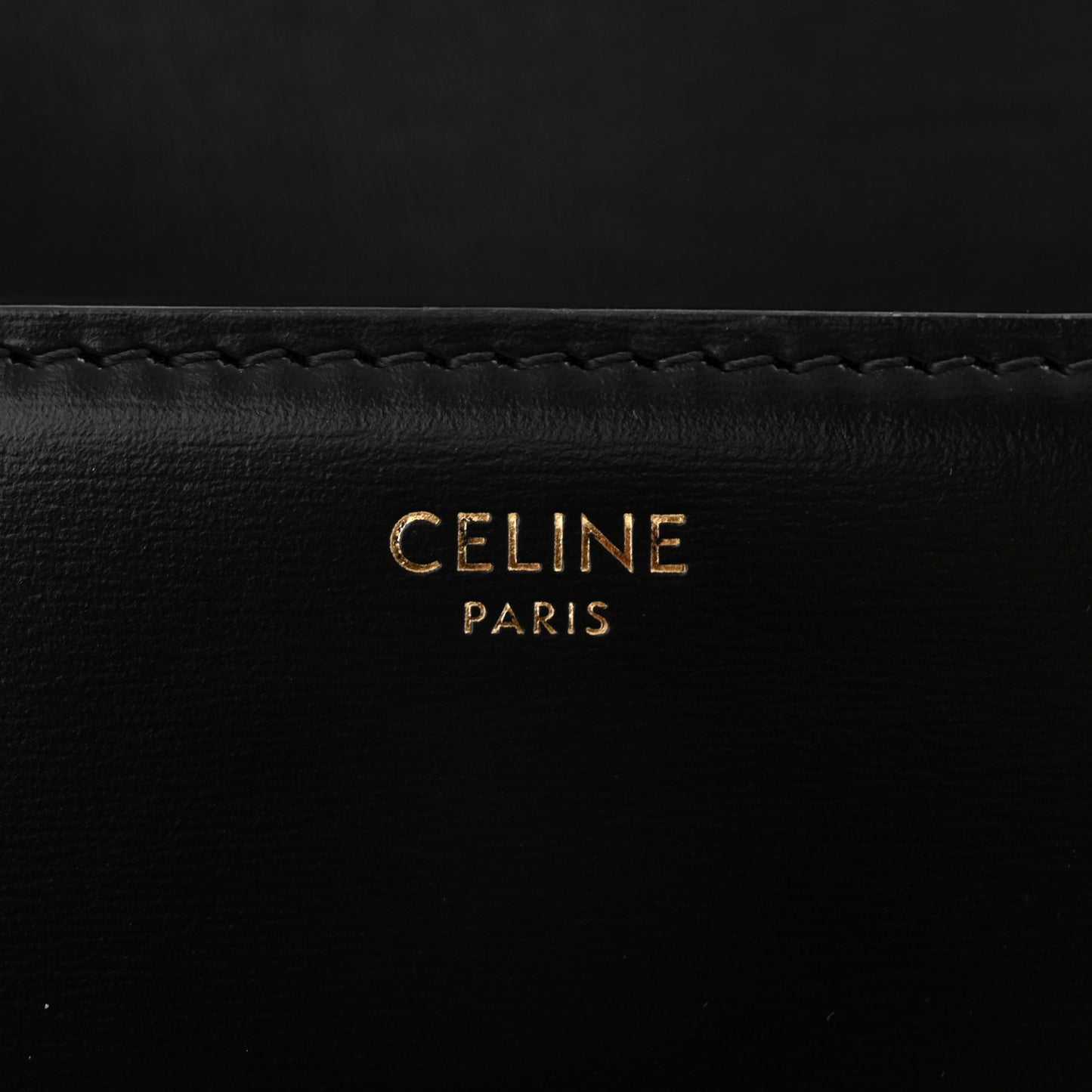 Shiny Calfskin Teen Triomphe Black