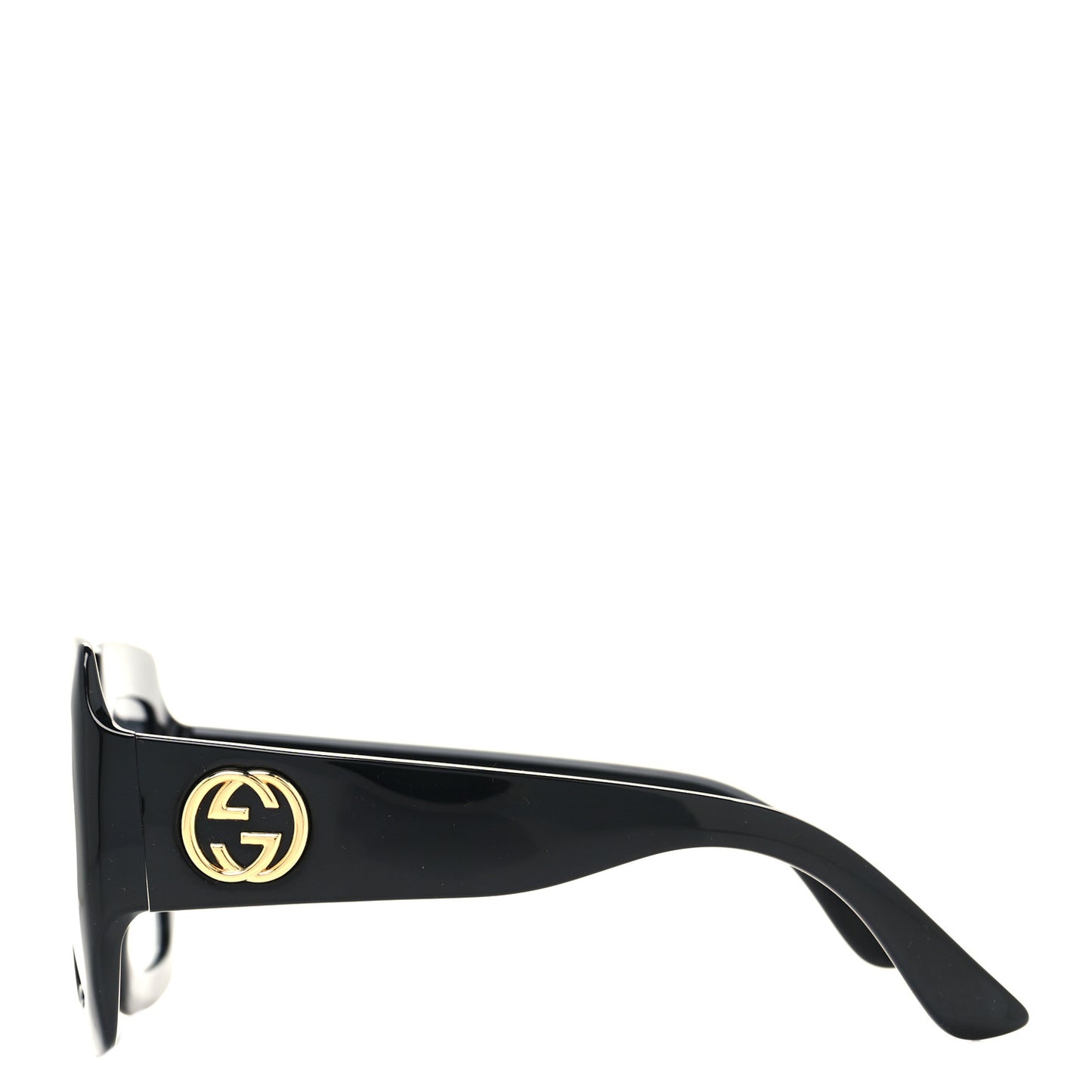 Acetate Square Frame Sunglasses GG0053S Black