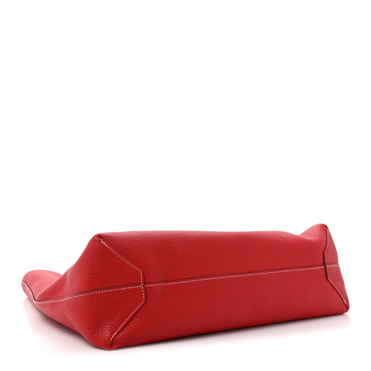 Hermes Taurillon Clemence Double Sens Reversible Tote 36 Rose Jaipur Bougainvillea 7 of 18