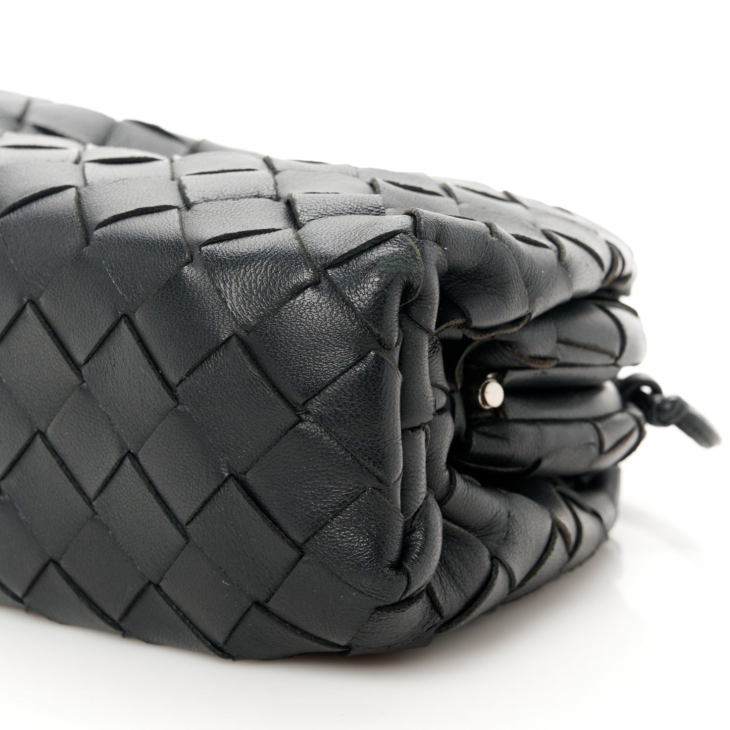 Nappa Intrecciato The Mini Pouch Black