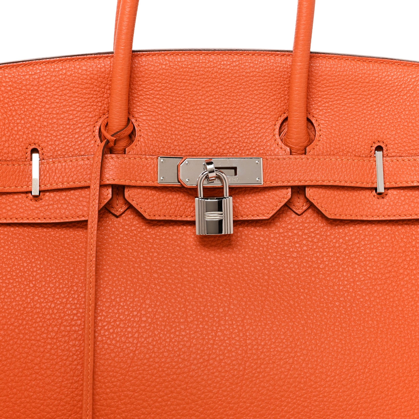 Togo Birkin 35 Orange