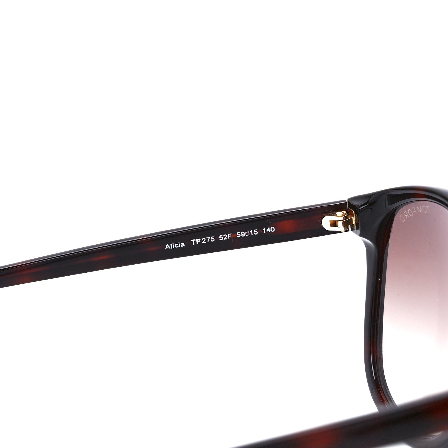 Tom Ford Alicia TF275 Sunglasses Havana Brown 5 of 9