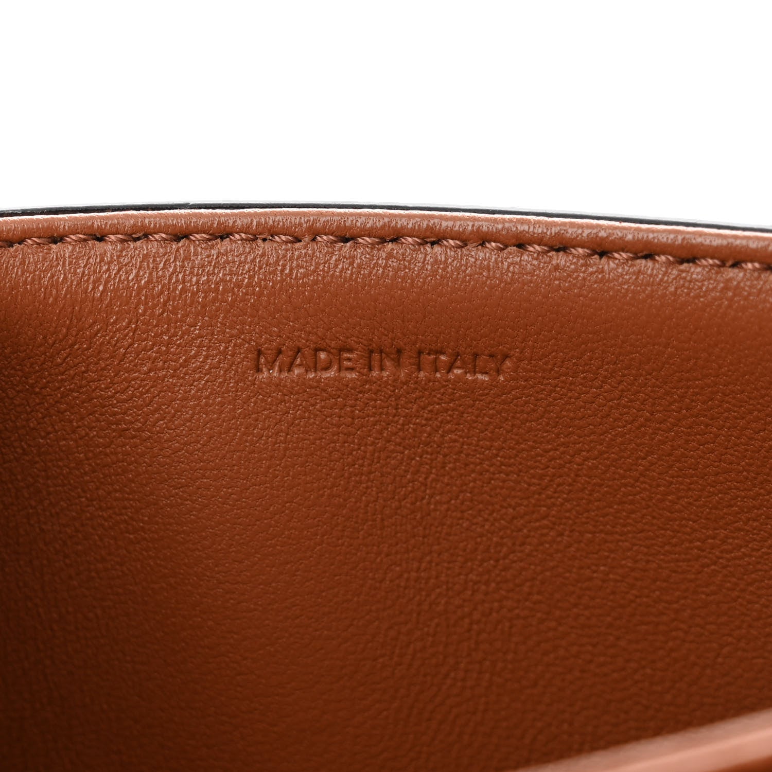 Celine Calfskin Triomphe Canvas Teen Triomphe Bag Tan 8 of 11