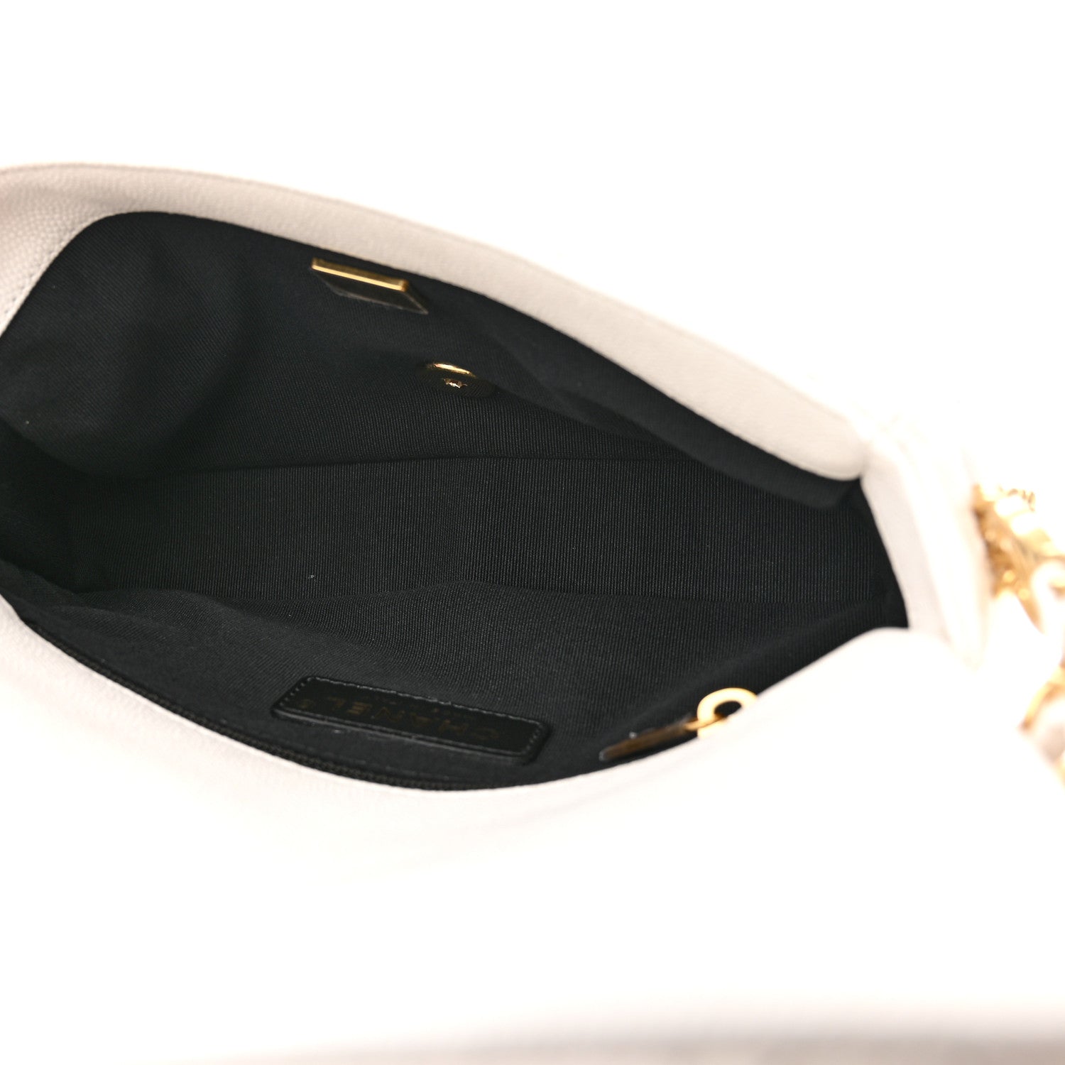 Chanel Caviar Quilted Mini CC You Flap White 5 of 12