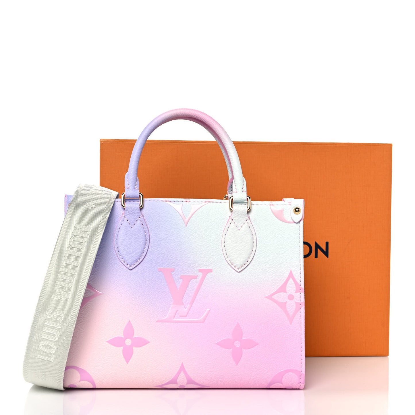 Monogram Giant Spring In The City Onthego PM Sunrise Pastel