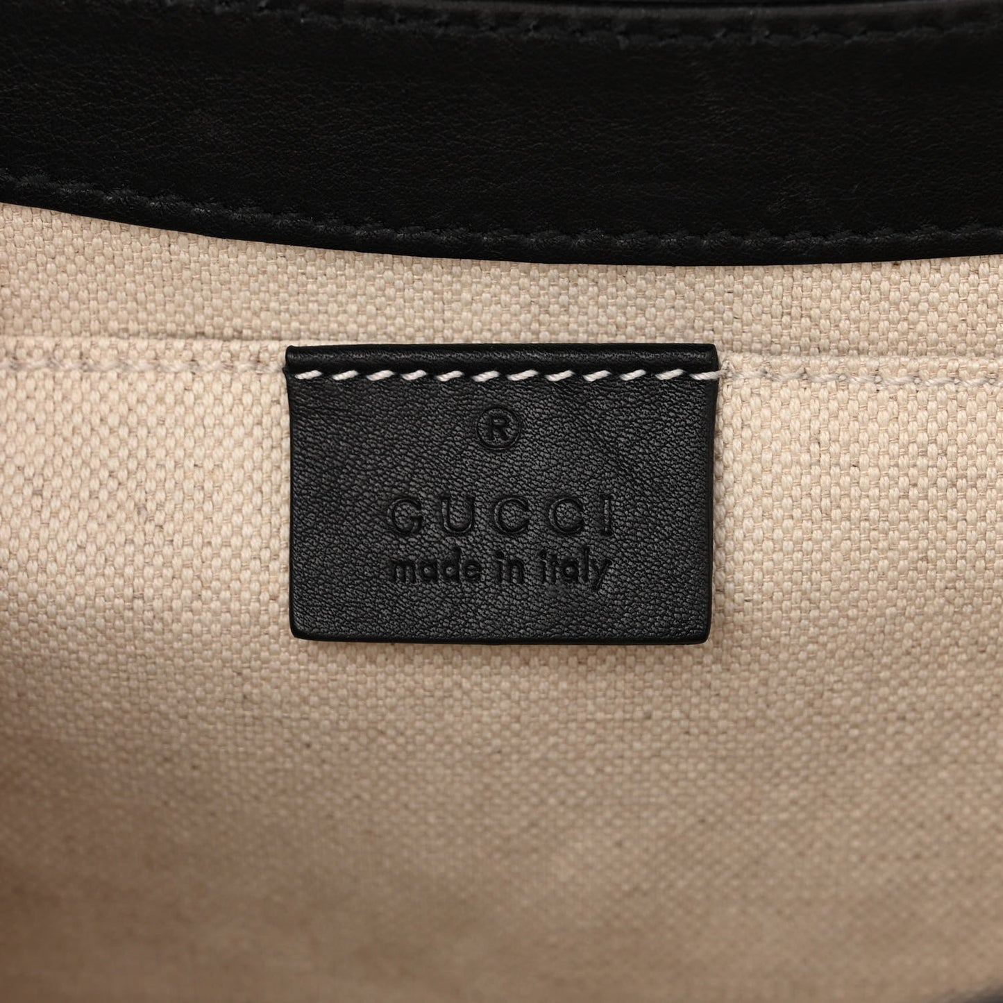 Guccissima Medium Emily Chain Shoulder Bag Black