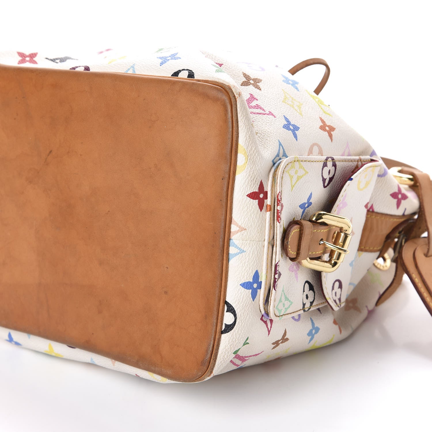 Louis Vuitton Monogram Multicolor Petit Noe White 10 of 10