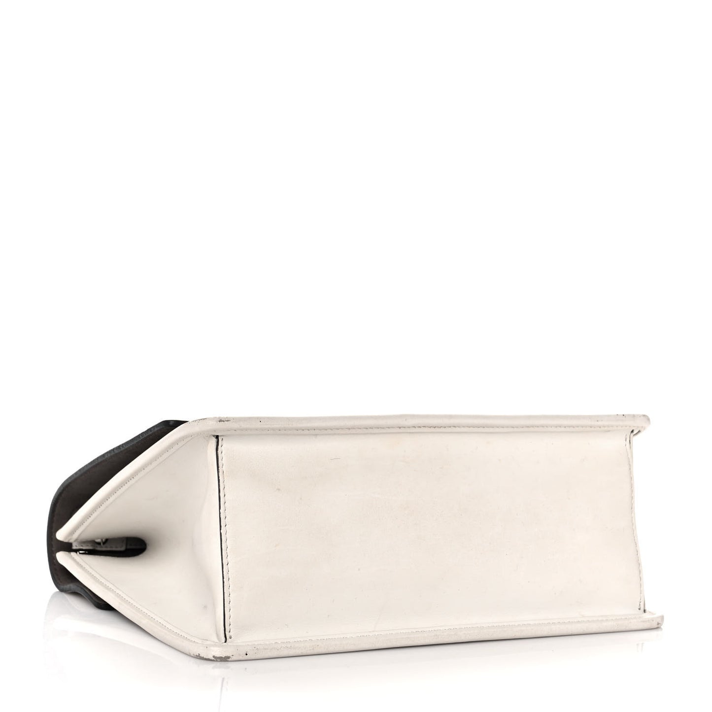 Vitello Century Opaco F is Fendi Kan I Shoulder Bag White Ice