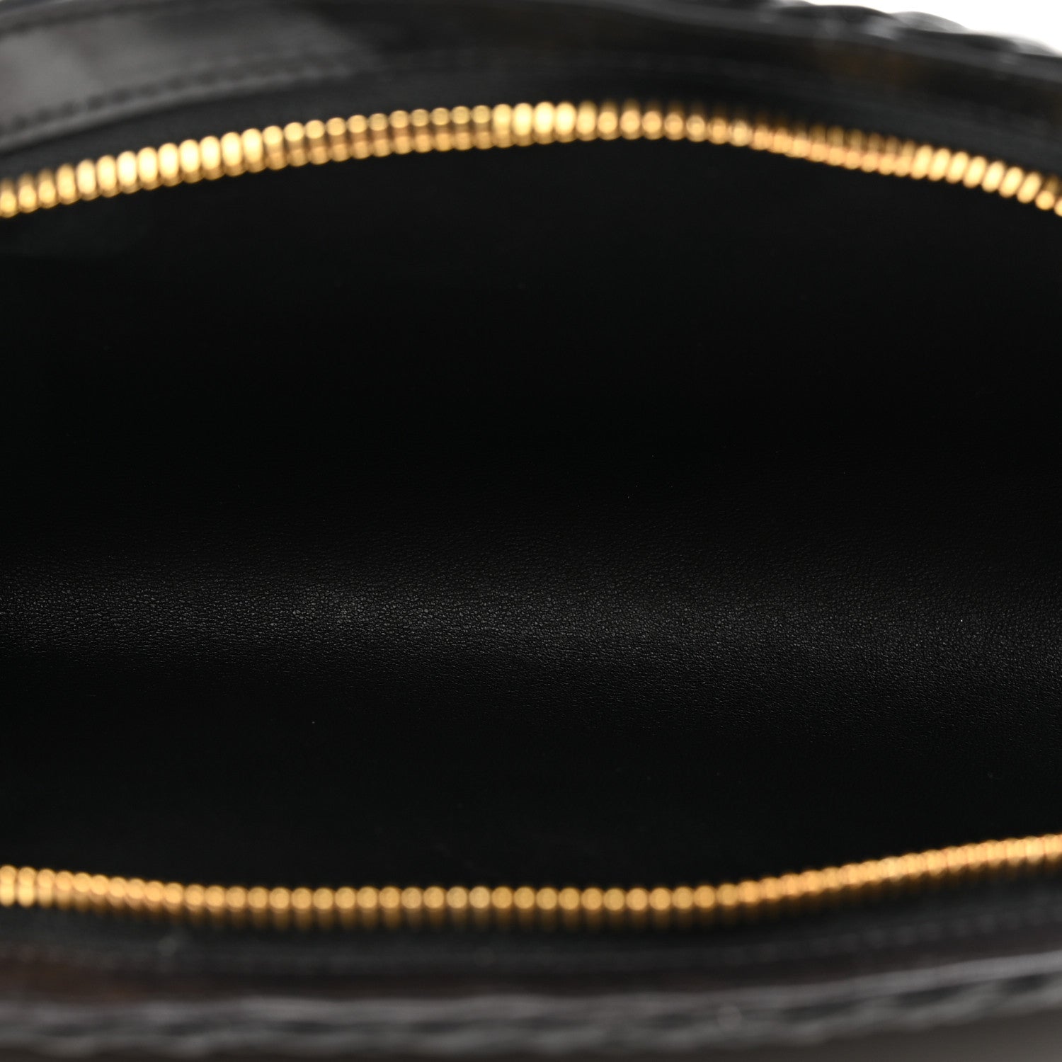 The Row Handwoven Calfskin Sunset Clutch Black 5 of 6