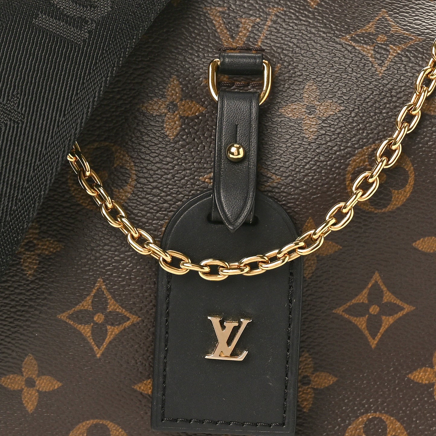 Monogram Petite Malle Souple Black