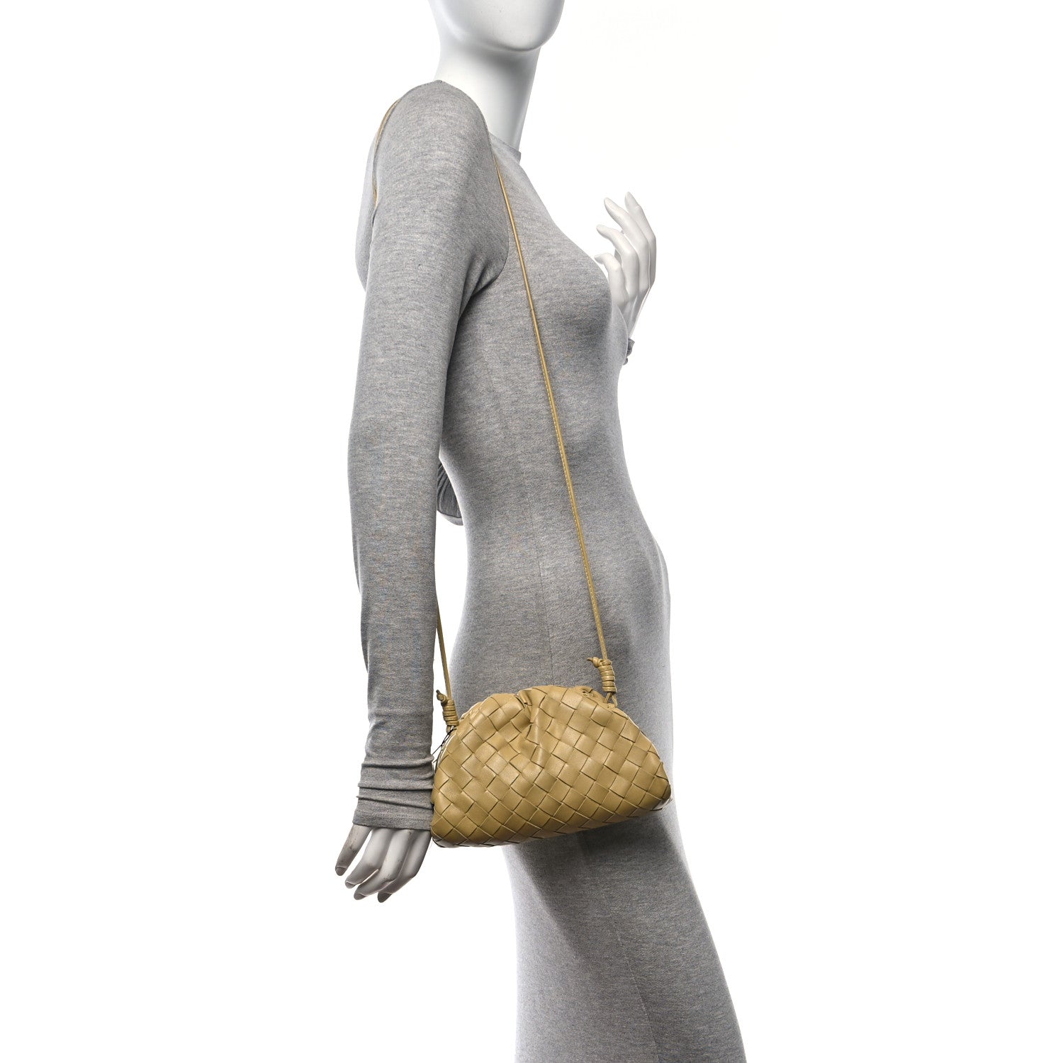 Bottega Veneta Nappa Intrecciato The Mini Pouch Tapioca 2 of 10