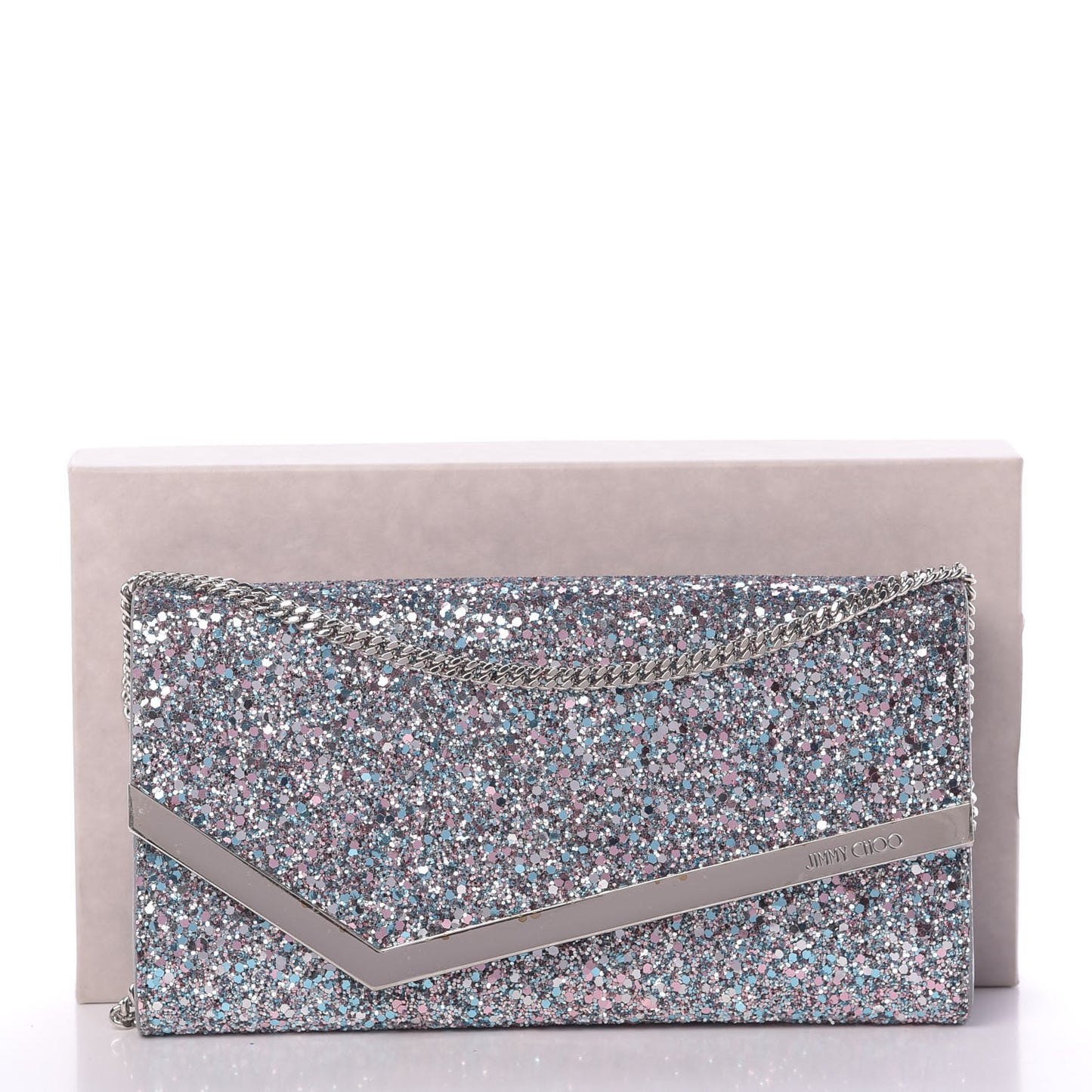 Glitter Emmie Clutch Bubblegum Mix