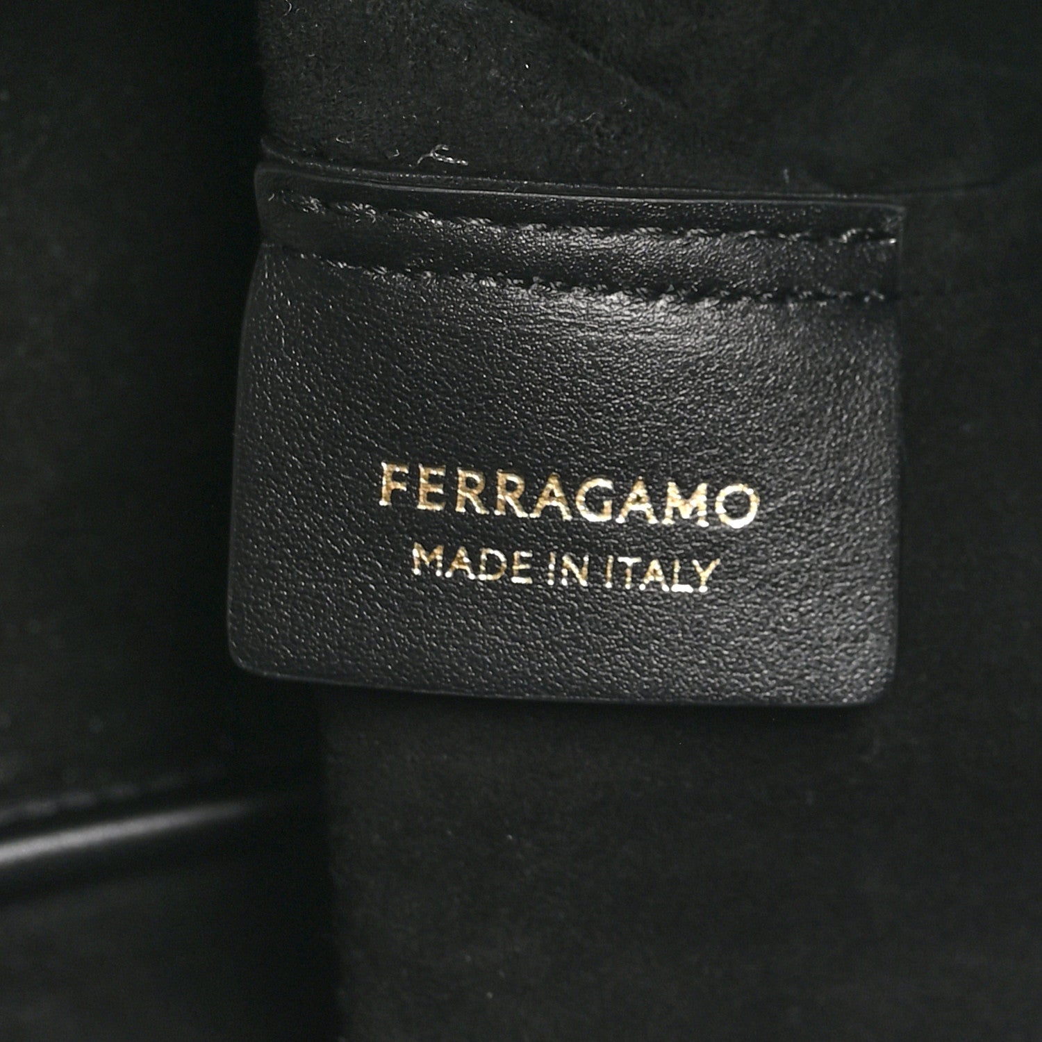 Salvatore Ferragamo Canvas Calfskin Charming Tote Natural Black 7 of 11