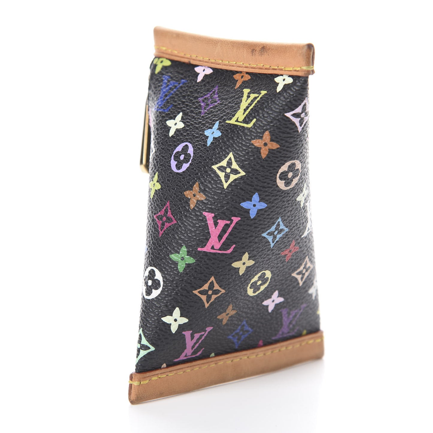 Monogram Multicolor Berlingot Coin Purse Black