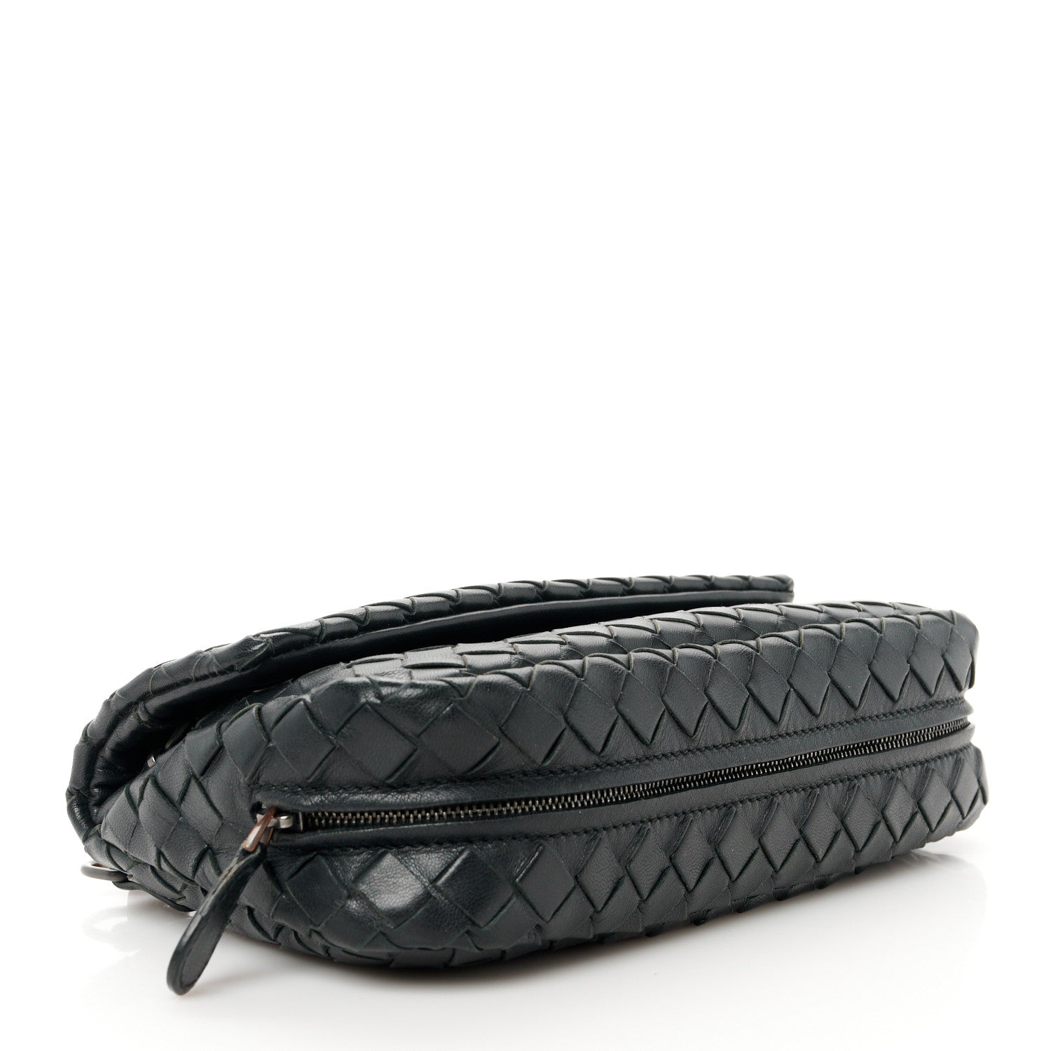 Bottega Veneta Nappa Intrecciato Small Chain Crossbody Black 4 of 12