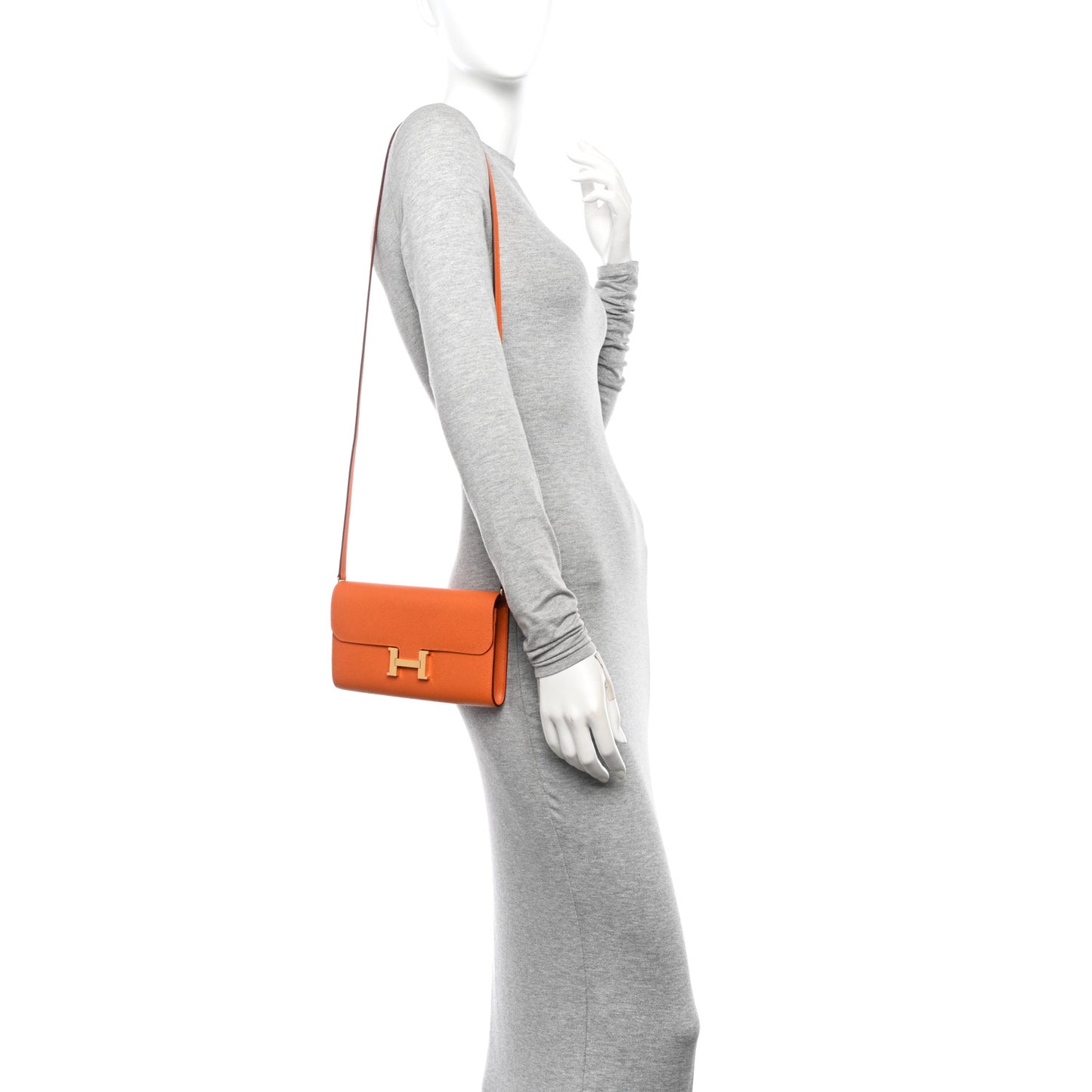 Epsom Constance Long Wallet To Go Wallet Orange