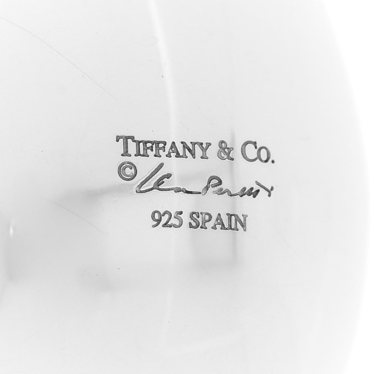 Tiffany Sterling Silver Silk Elsa Peretti Bottle Jug Pendant Necklace 6 of 6