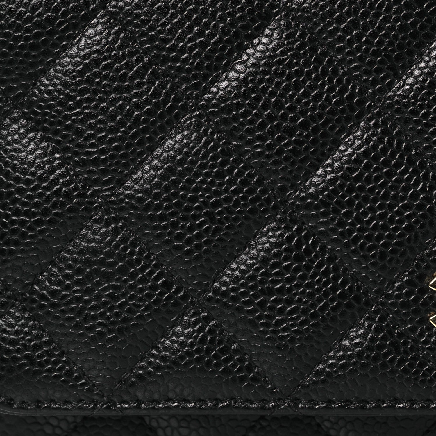 Chanel Caviar Quilted Wallet on Chain WOC Black 13 of 19
