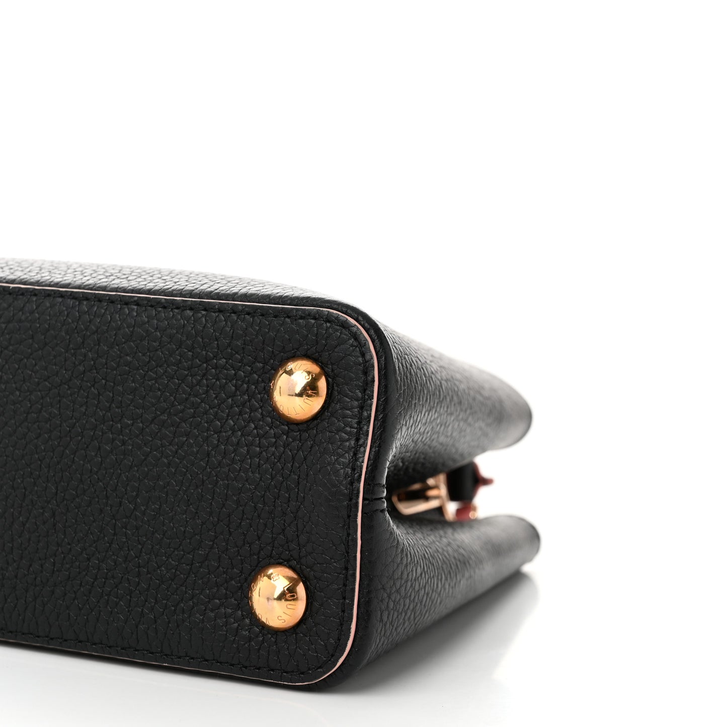Taurillon Capucines BB Black Pink