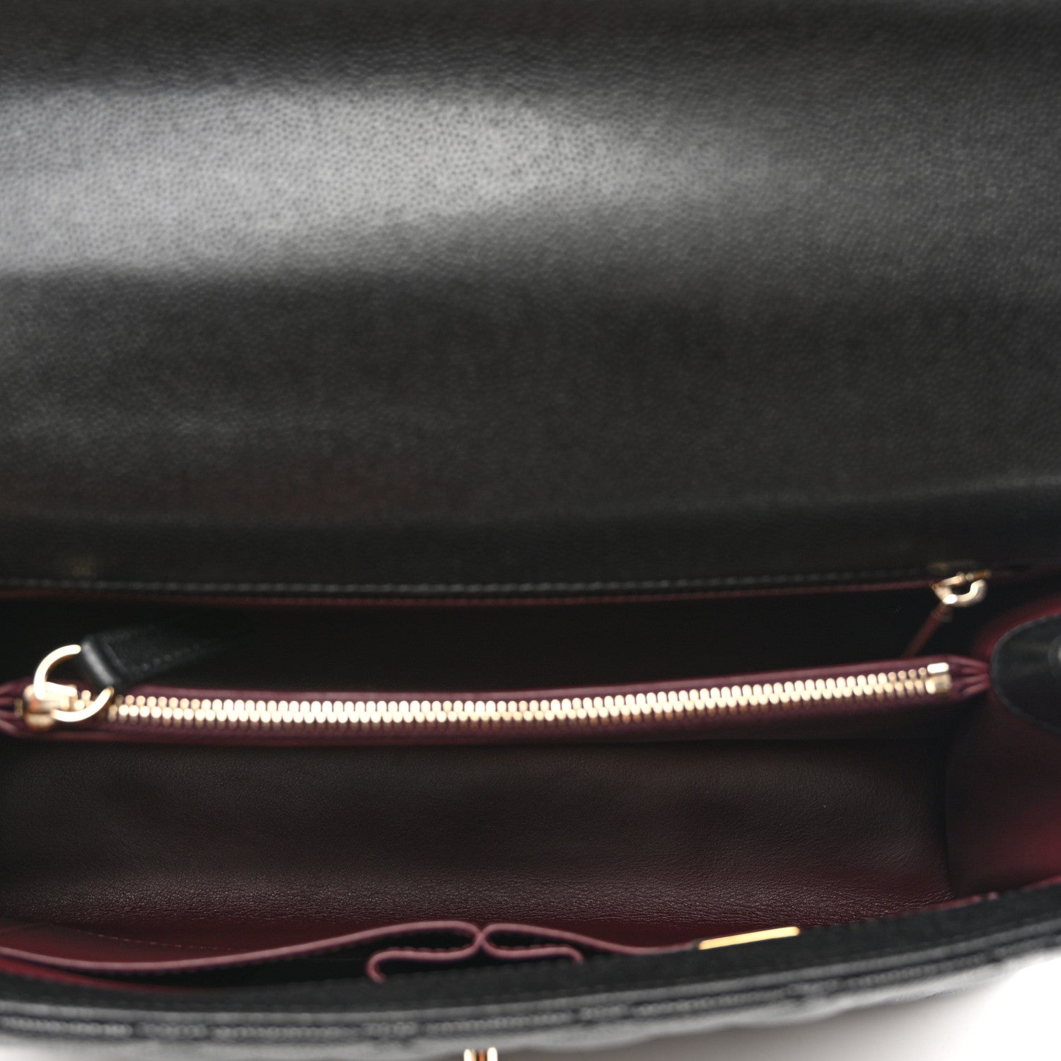 Chanel Caviar Quilted Small Coco Handle Flap Black 6 of 10