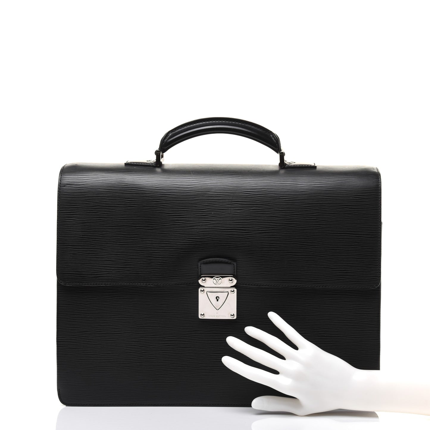 Epi Robusto 2 Compartment Briefcase Black