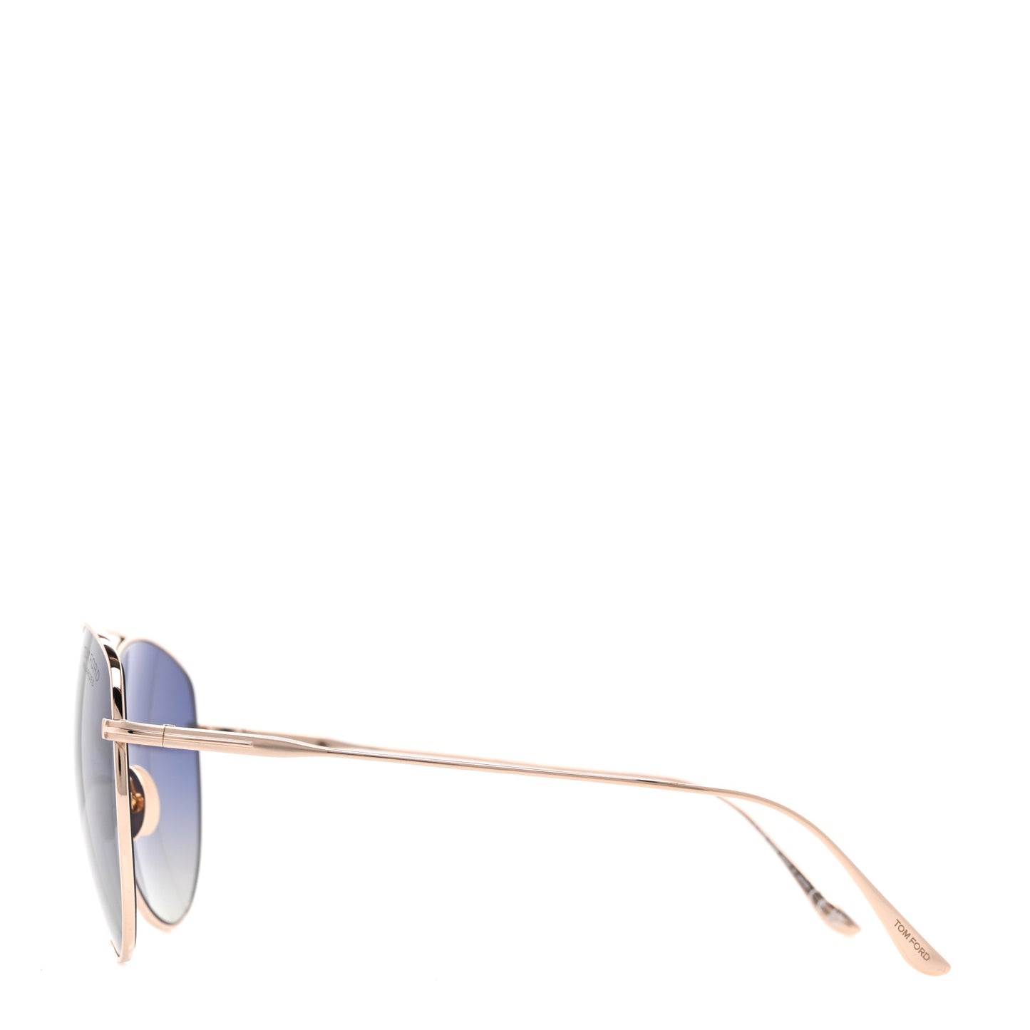 Titanium Milla Aviator Sunglasses TF784 Gold
