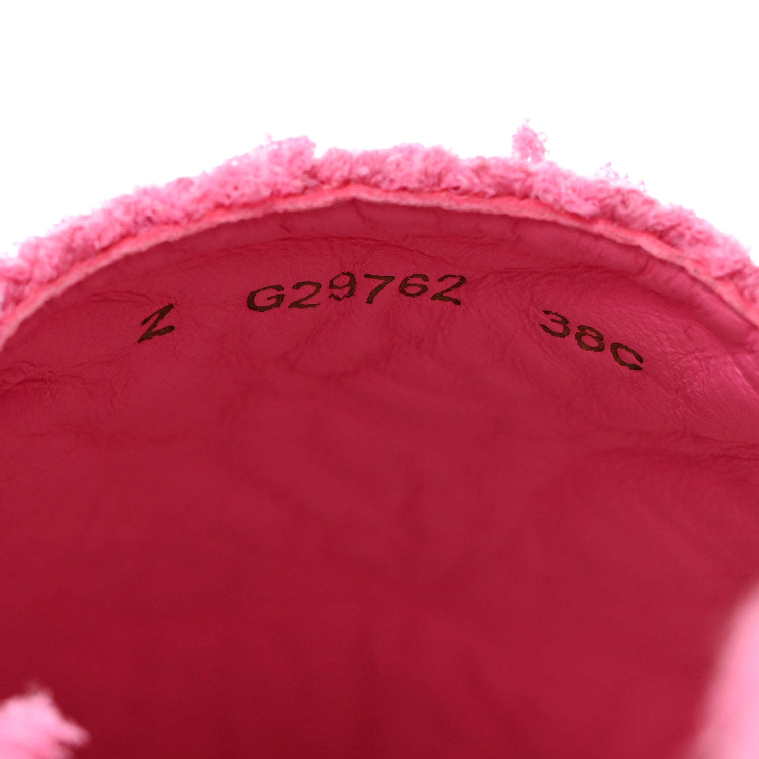 Chanel Tweed Lambskin CC Espadrilles 38 Hot Pink 7 of 9