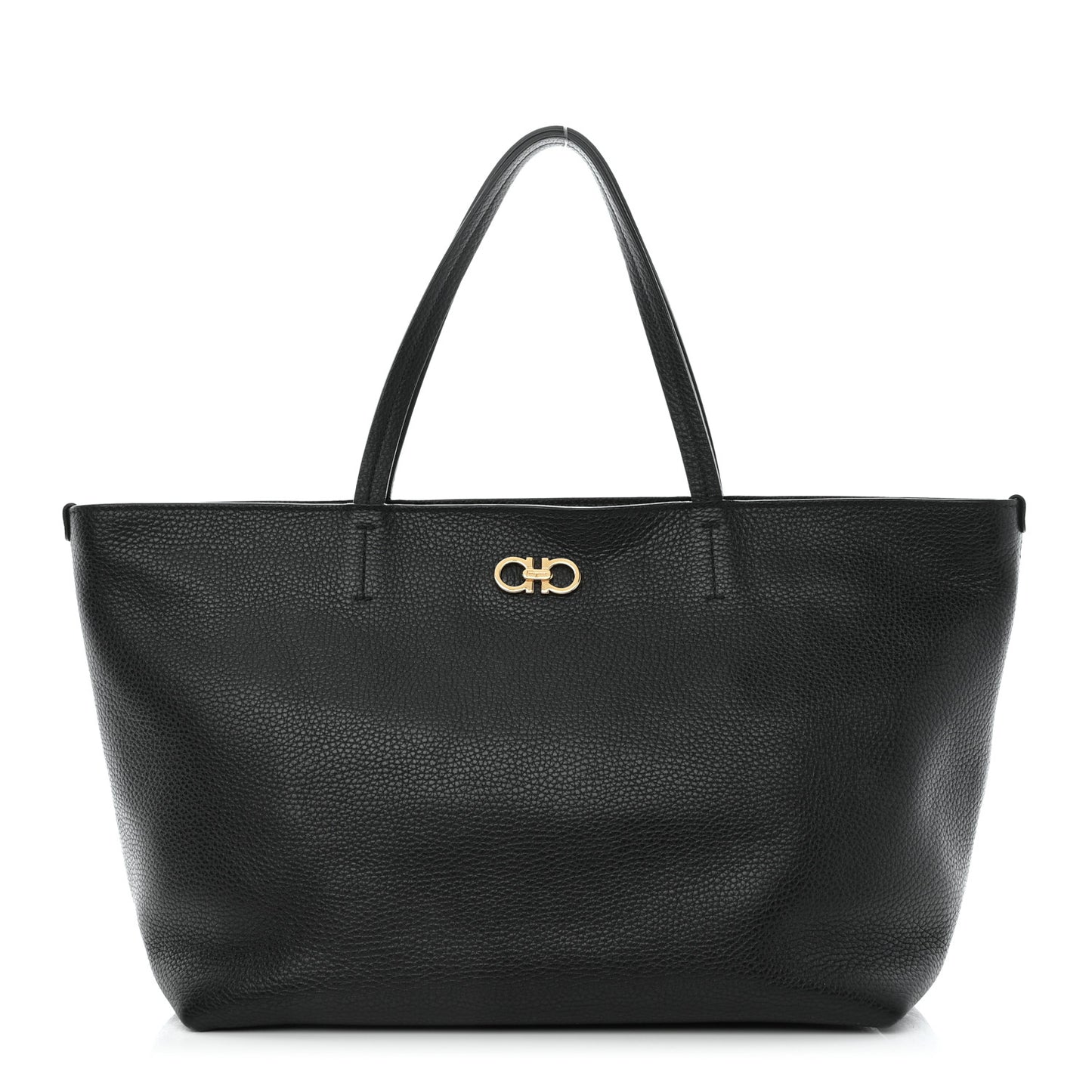 Calfskin Medium Tote Black