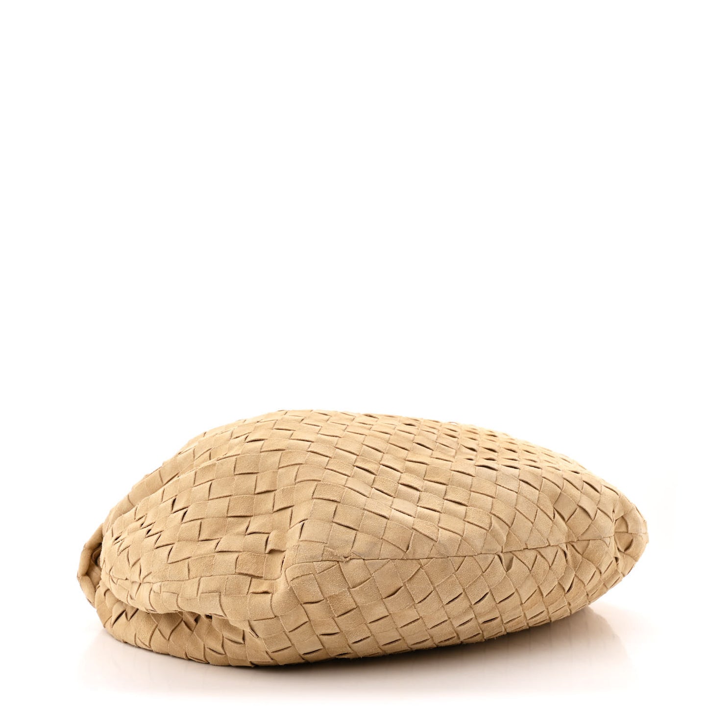 Suede Intrecciato Small Jodie Sand