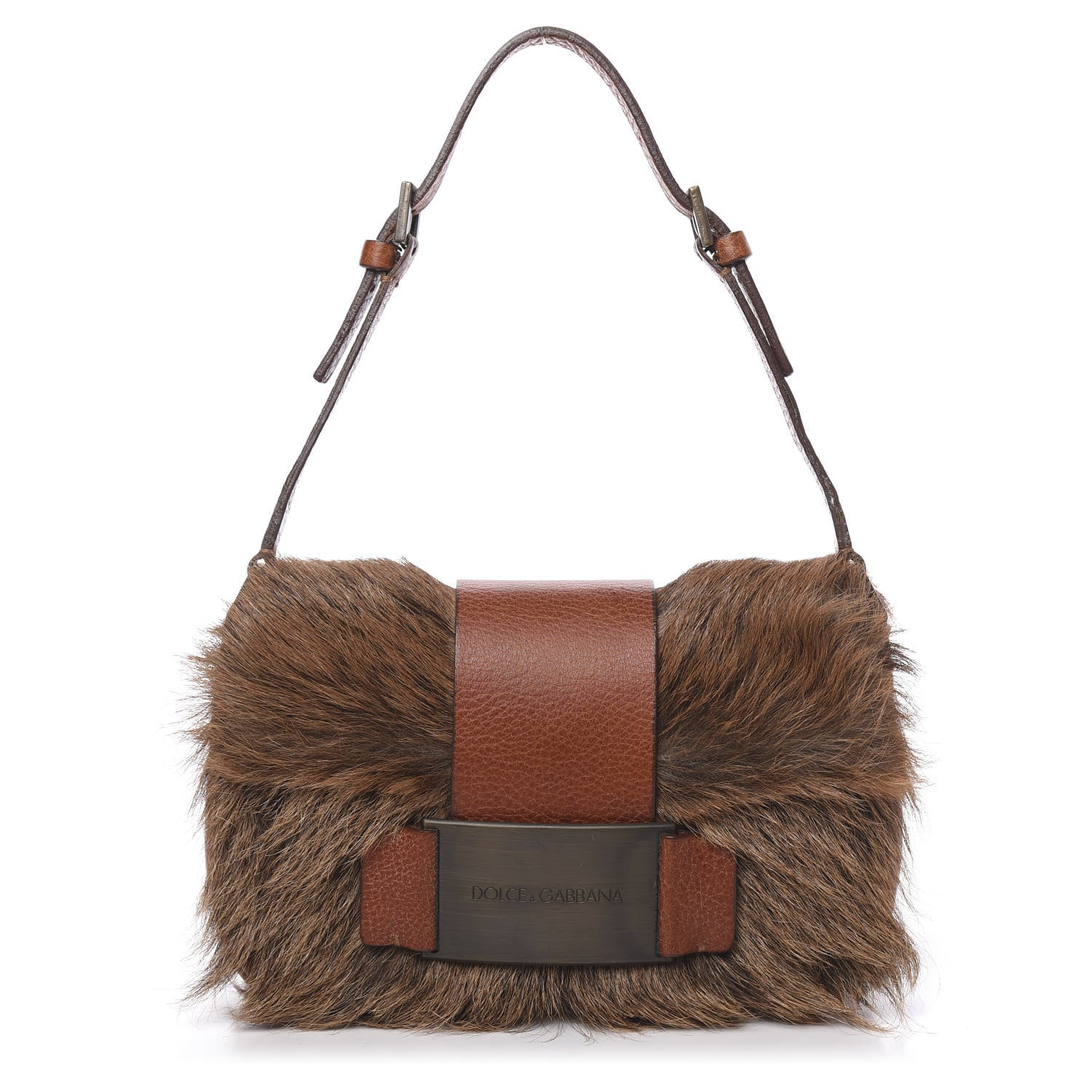 Dolce&Gabbana Ponyhair Fur Hobo Shoulder | ヤマダウェブコム