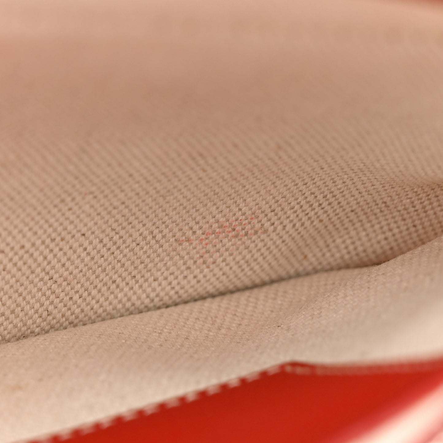 Goyardine Plumet Wallet Clutch Red